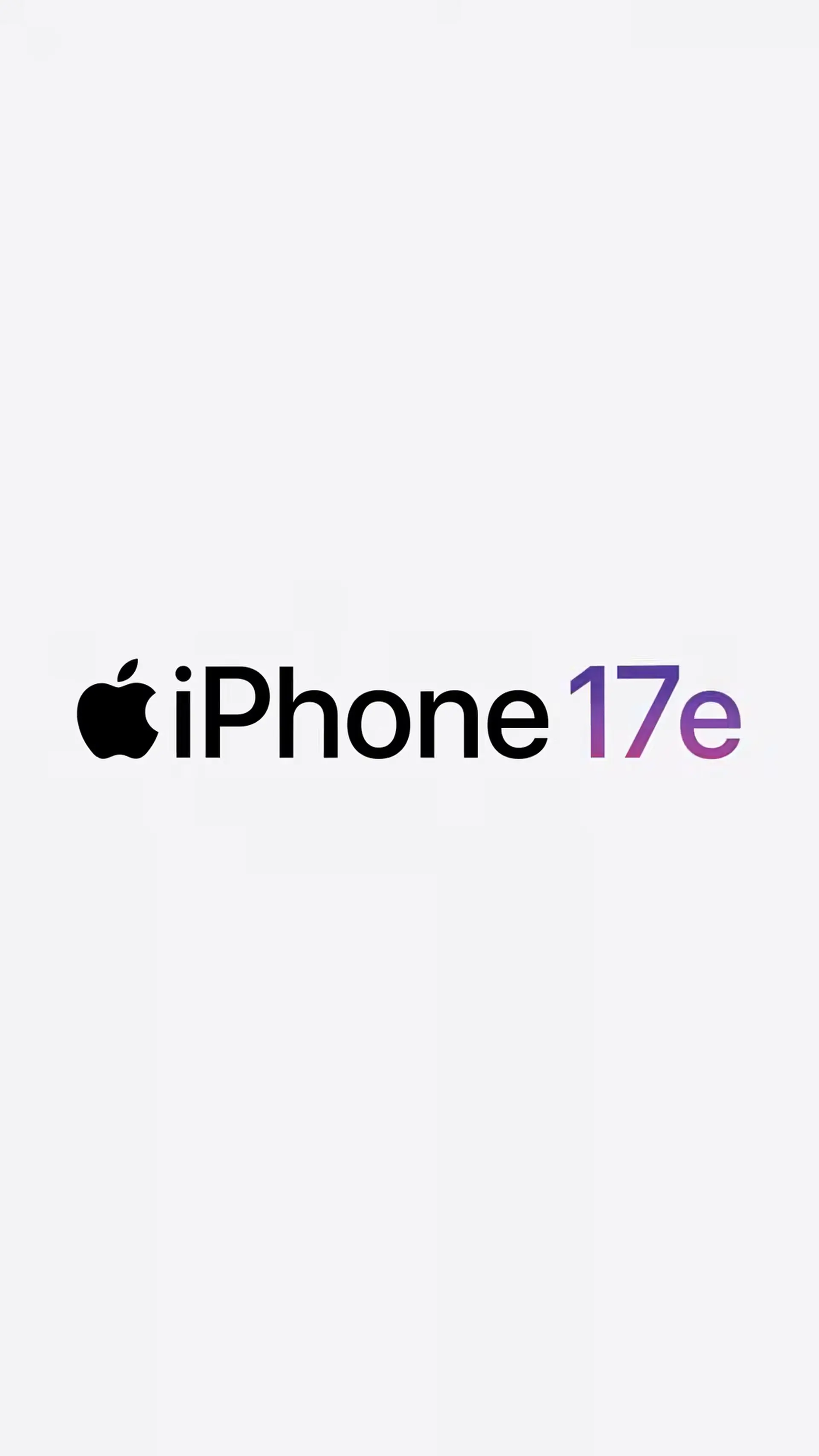 iPhone 17e