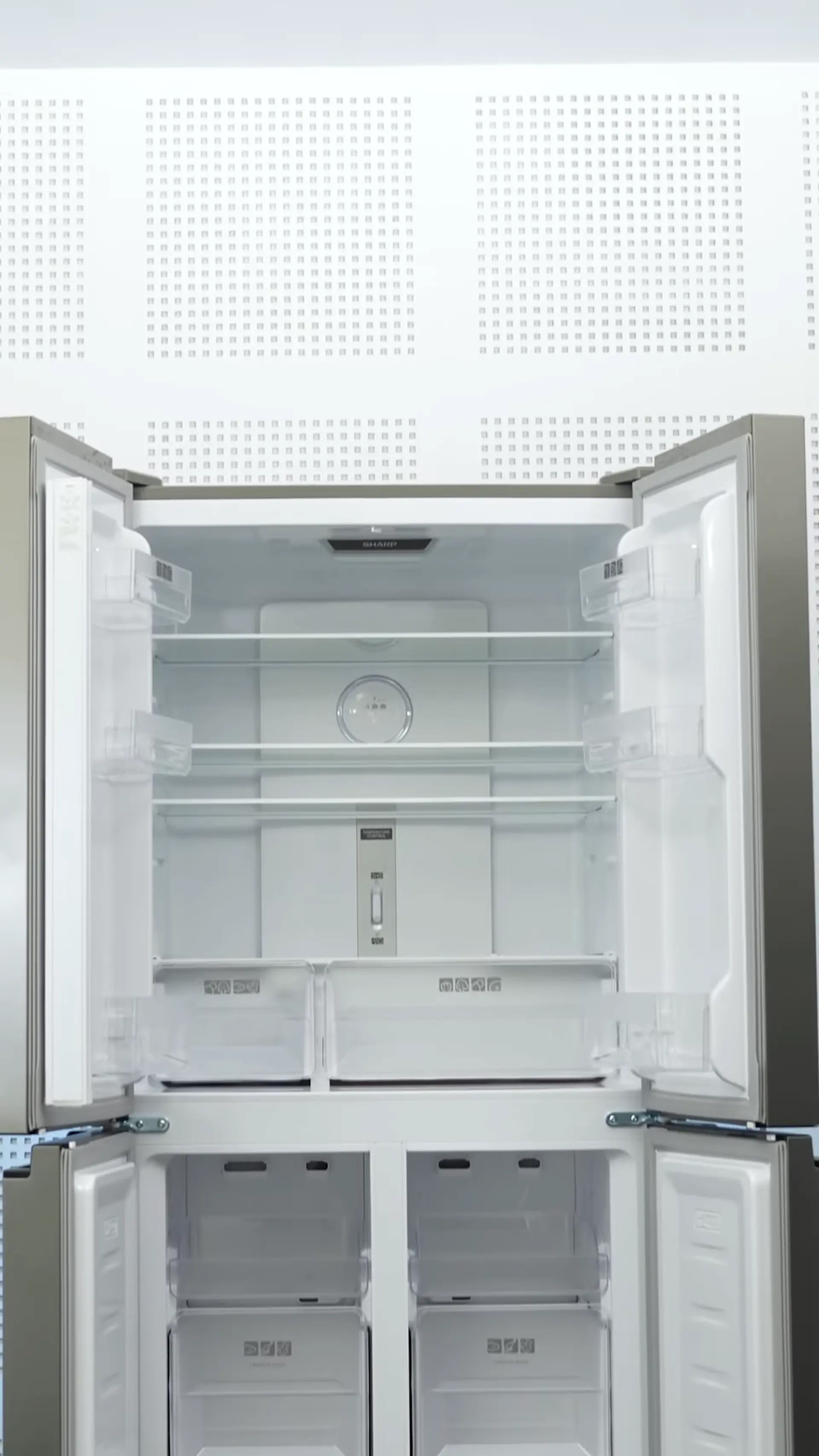 Tủ lạnh Sharp Inverter 401 lít SJ-FXP480V-SL - Lựa chọn lý tưởng trong tầm giá!