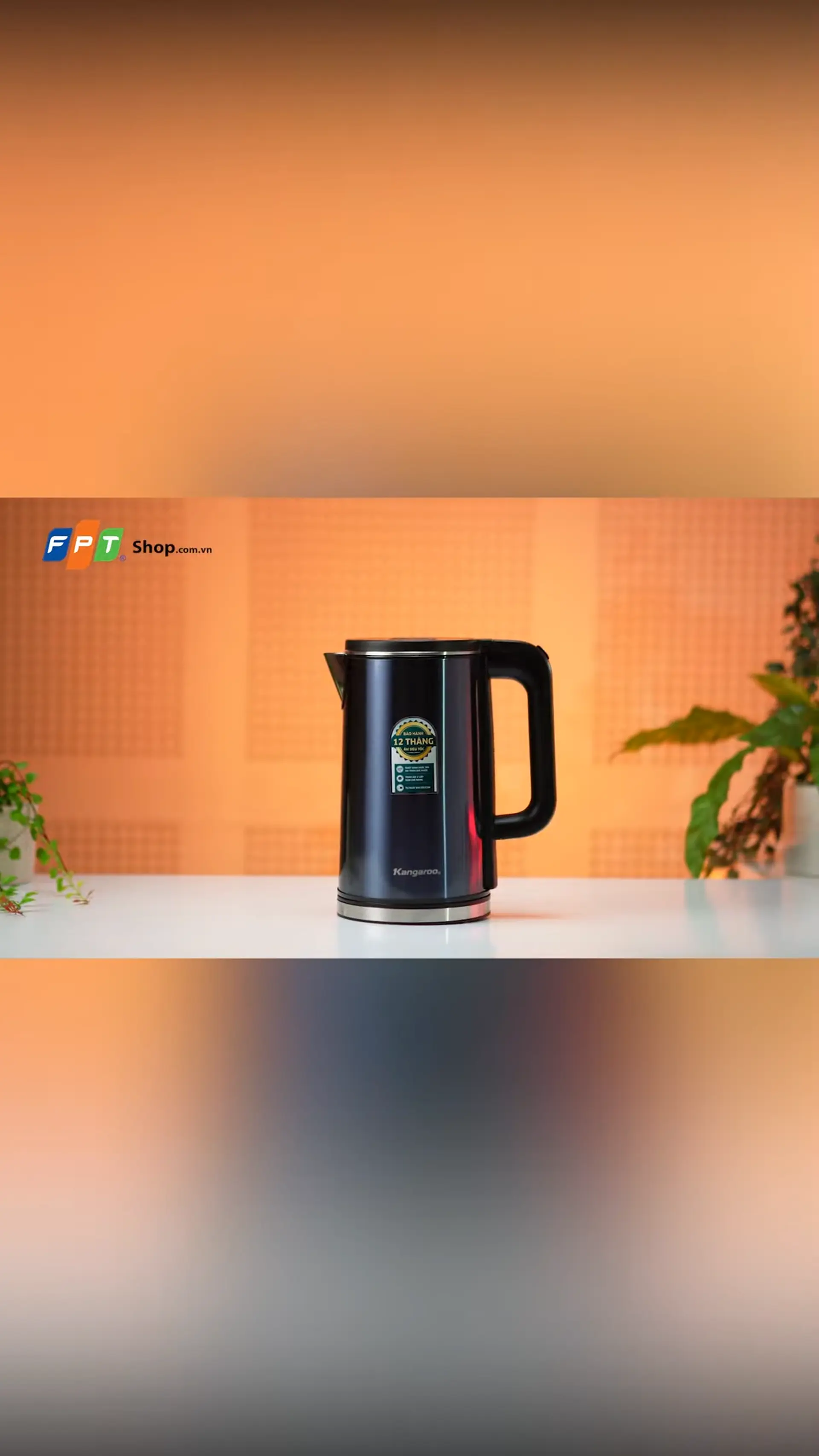 Bình đun nước 2 lớp Kangaroo KGWK18C1S – Thiết bị nhà bếp tiện ích