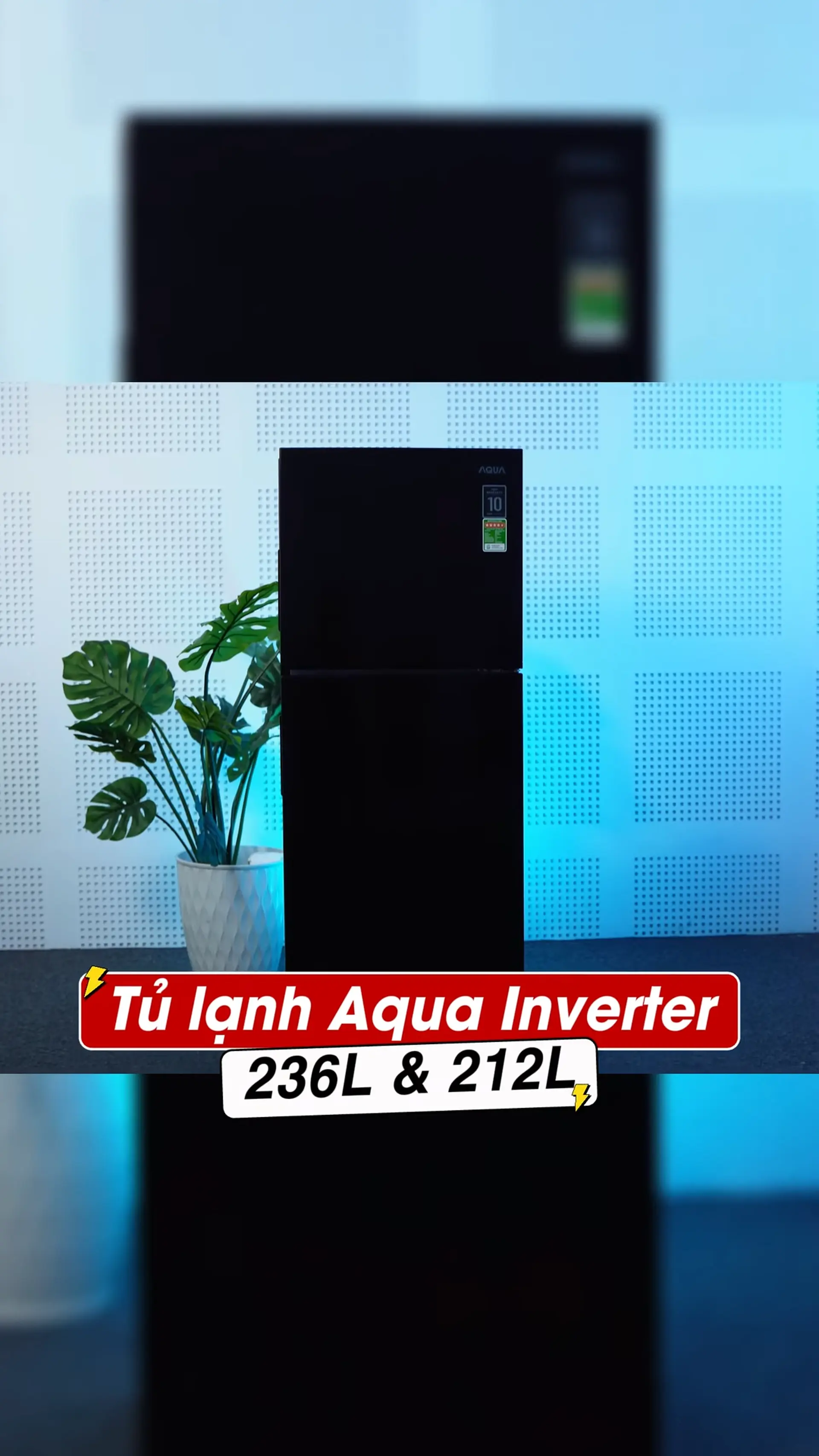 BỘ ĐÔI TỦ LẠNH AQUA INVERTER 212L VÀ 236L - TIẾT KIỆM ĐIỆN, CÔNG NGHỆ KHÁNG KHUẨN #fptshop