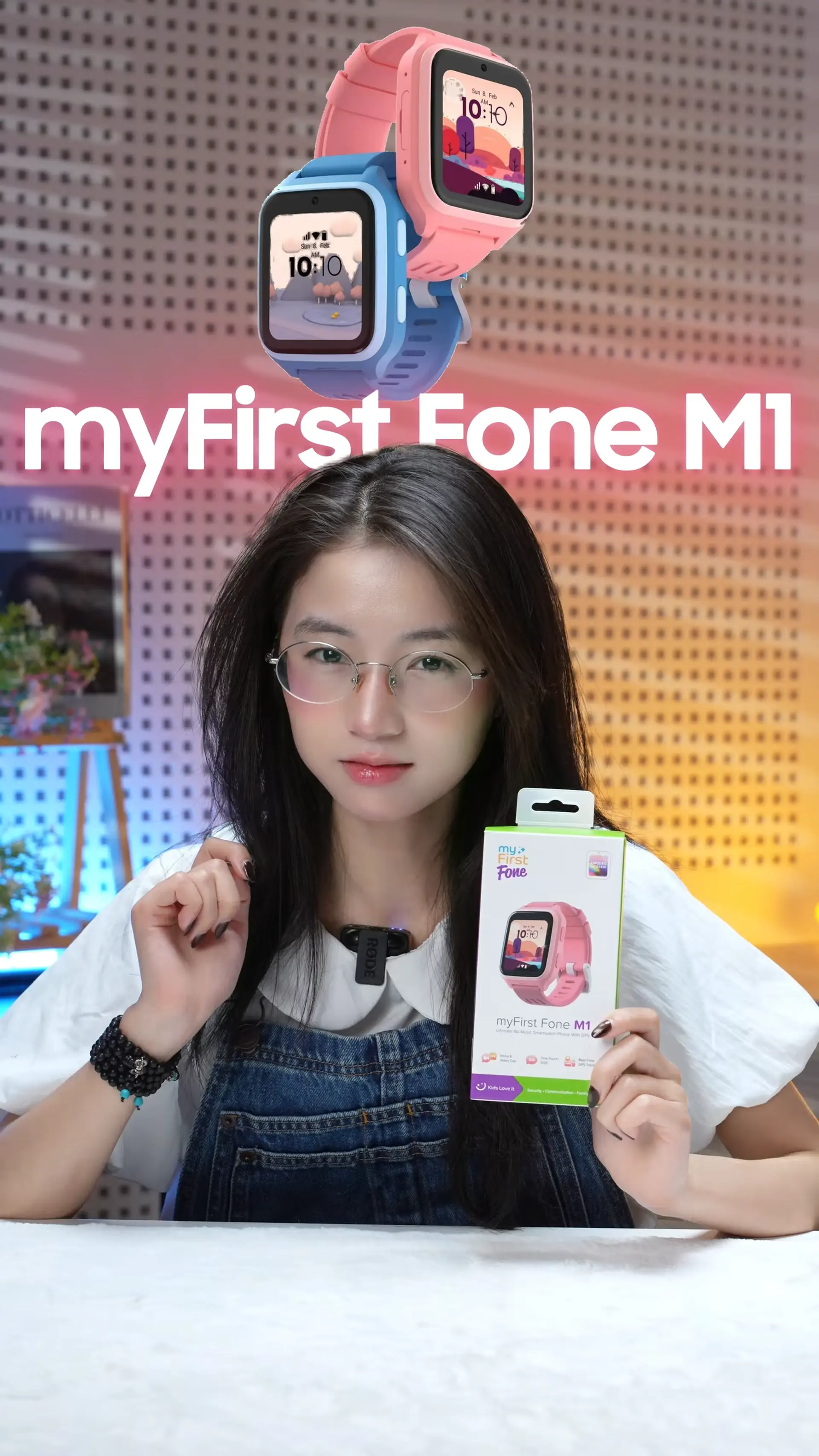 myFirst Fone M1 - Đồng hồ thông minh nghe gọi, định vị GPS cho trẻ em