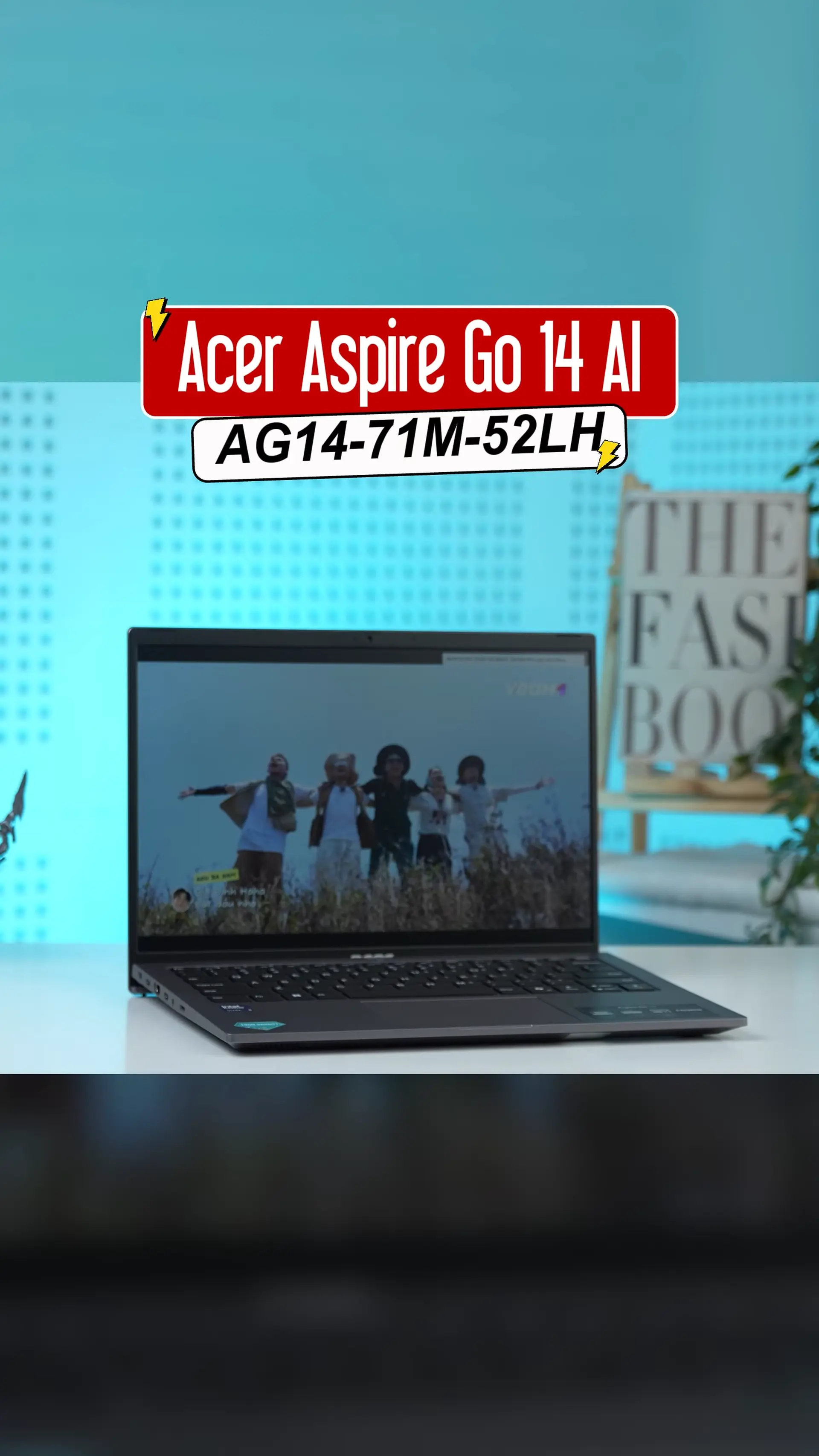 Acer Aspire Go 14 AI AG14-71M-52LH - Chiếc Laptop Cân Mọi Tác Vụ