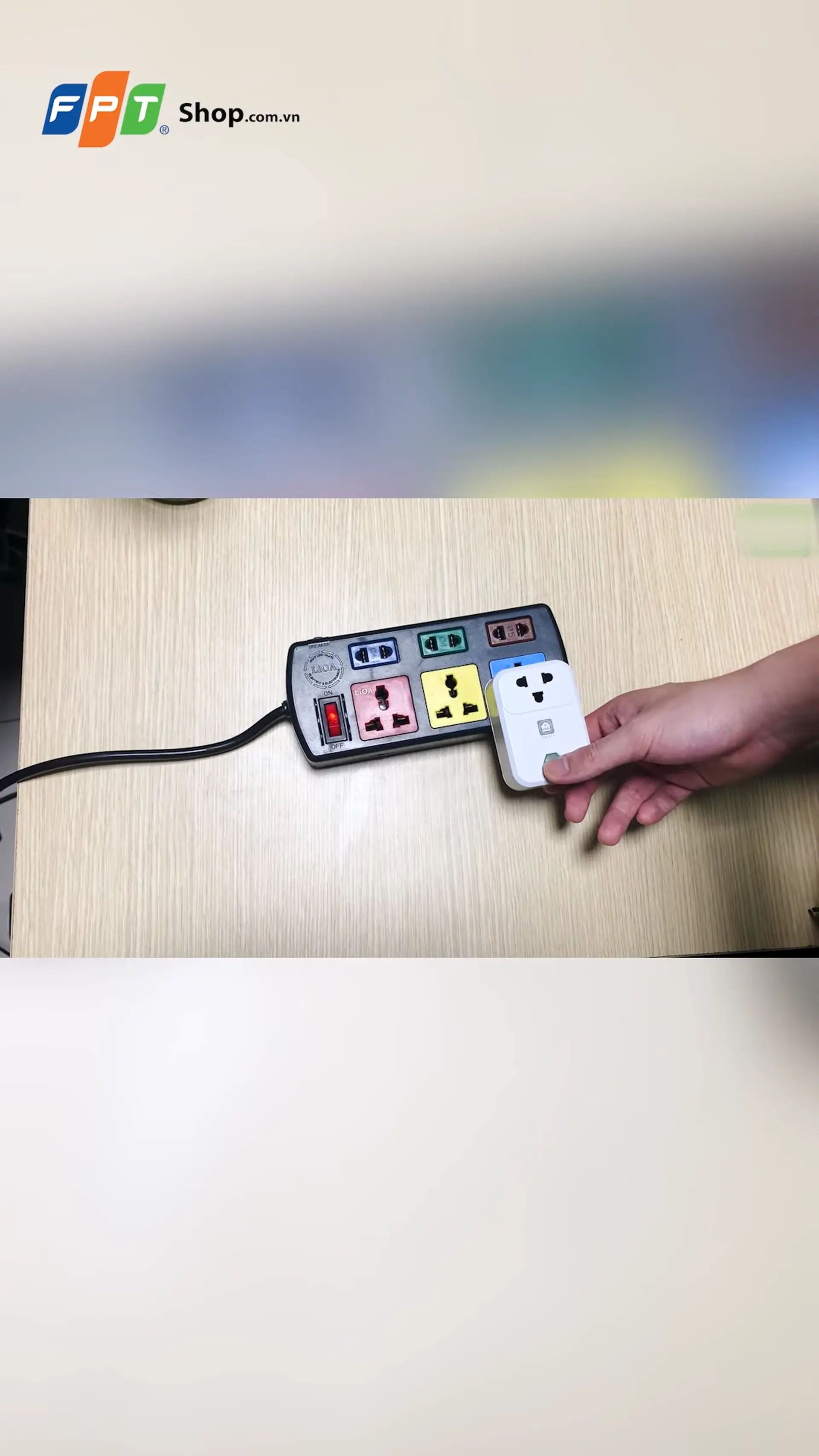  Ổ cắm thông minh Wifi Hunonic Smart Home- SK01