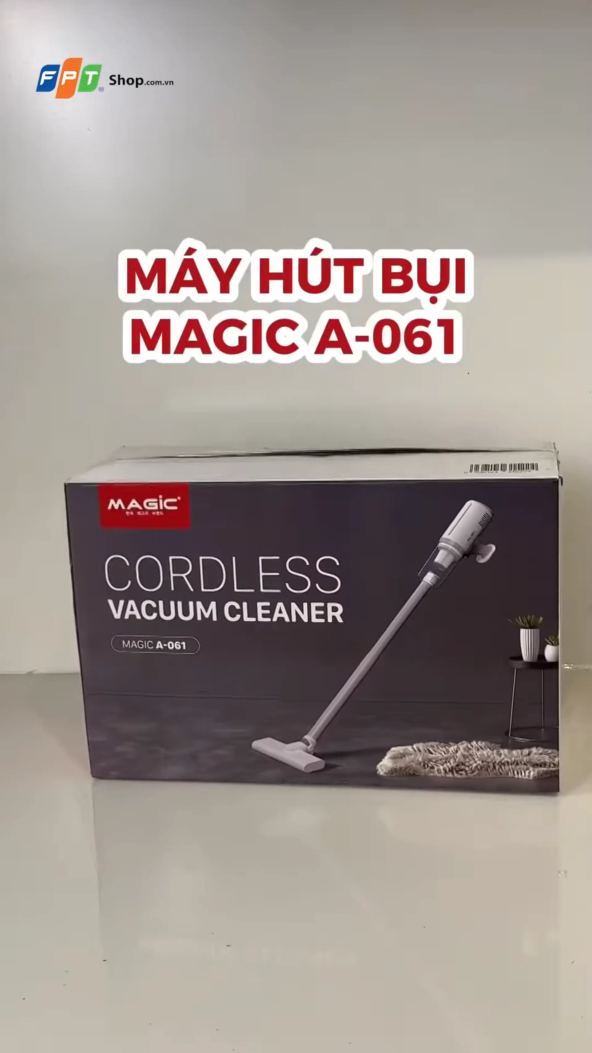 Máy hút bụi không dây Magic A-061