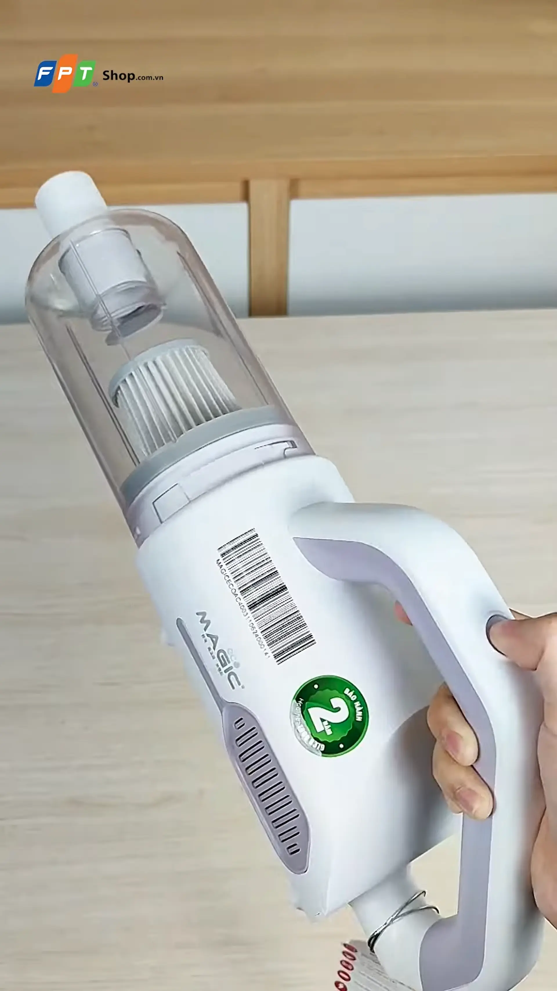 Máy hút bụi không dây Magic Eco AC-400