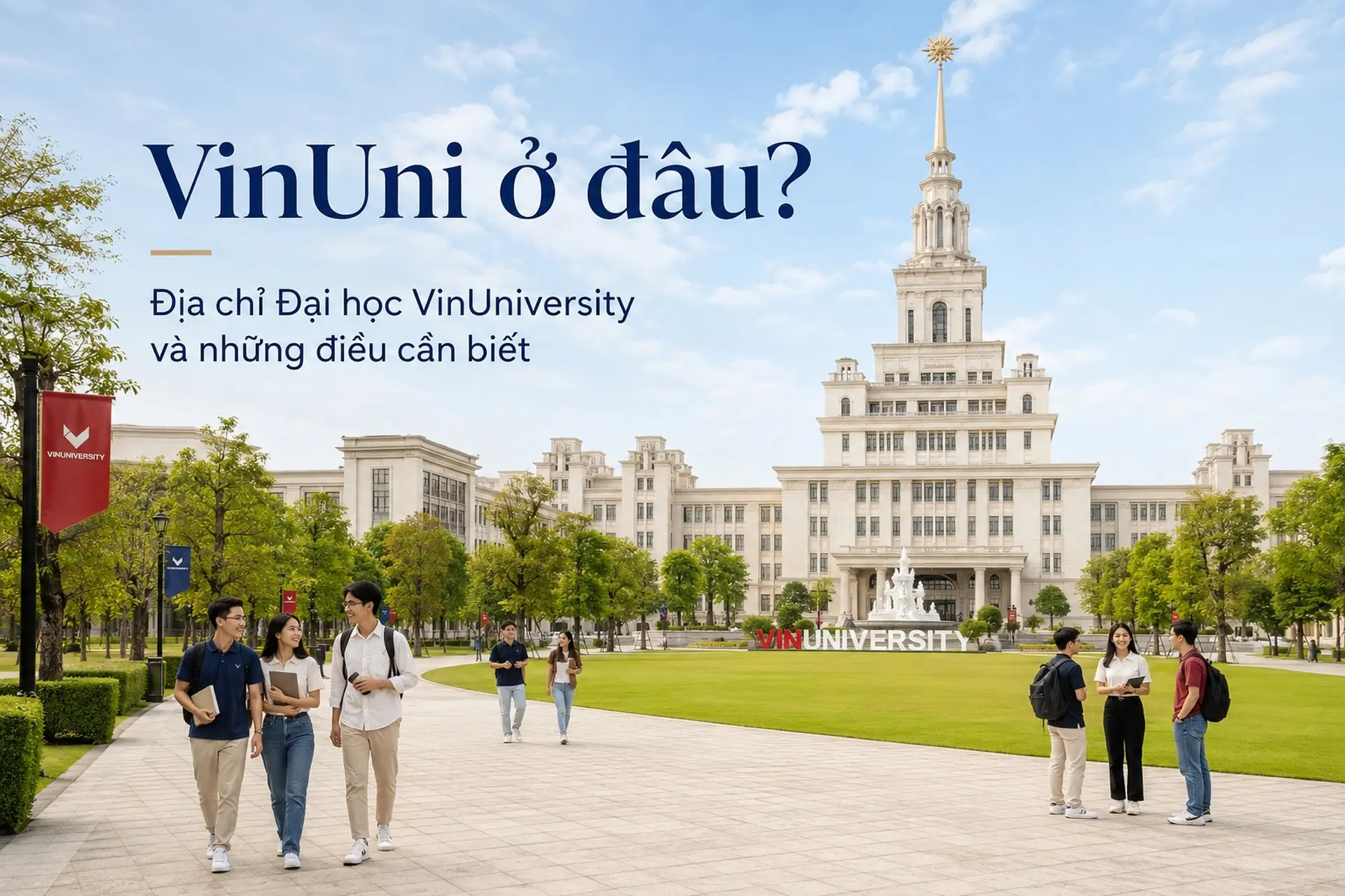 VinUni ở đâu? Địa chỉ Đại học VinUniversity và những điều cần biết