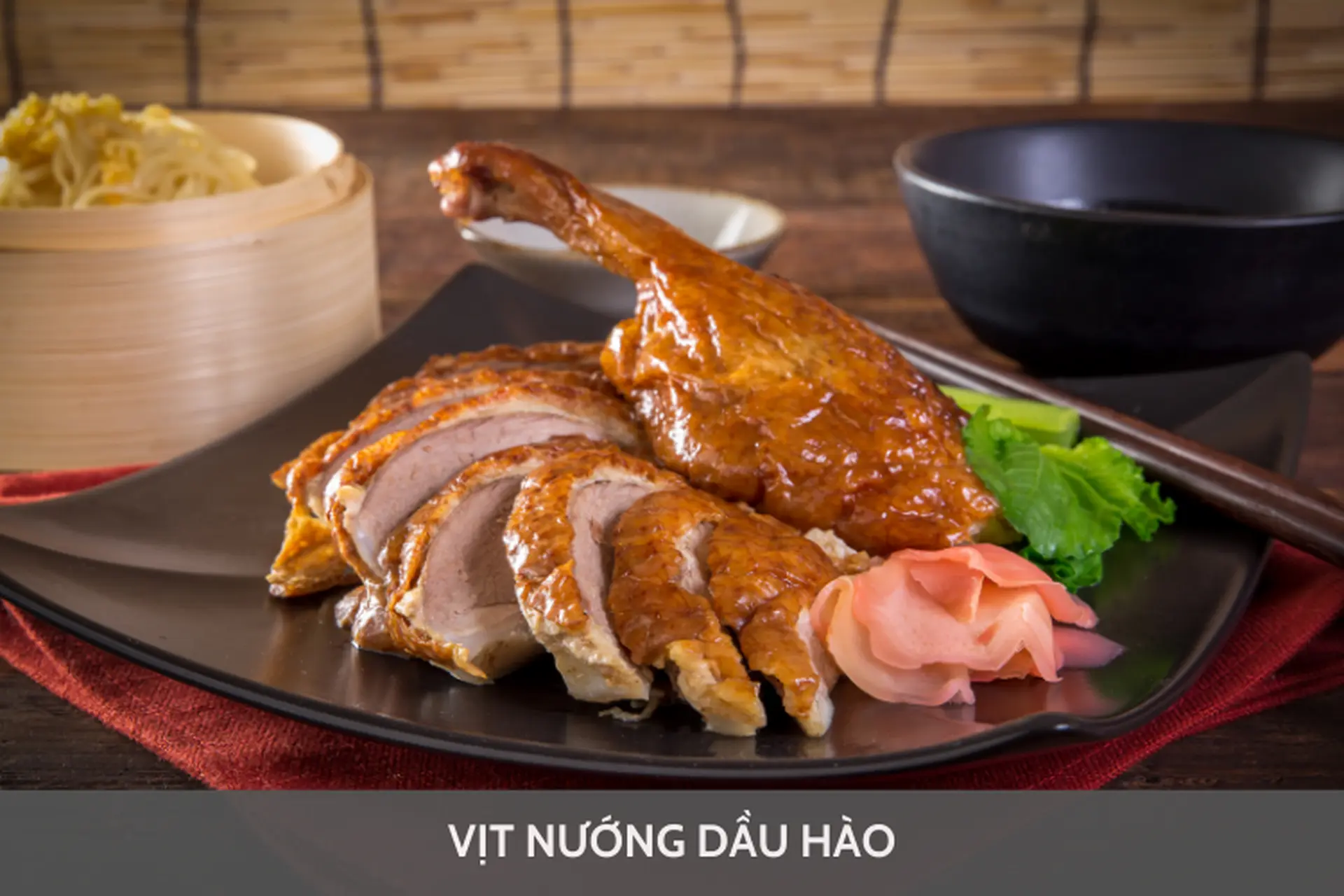 Trổ tài vào bếp làm vịt nướng dầu hào đậm vị, thơm ngon, hấp dẫn không thể chối từ