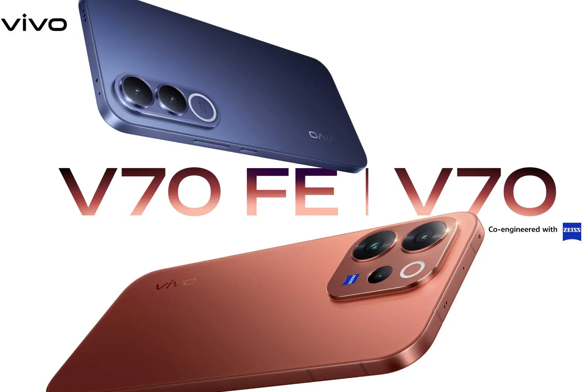 vivo V70 series ra mắt, nâng cấp camera ZEISS, AI và pin dung lượng lớn