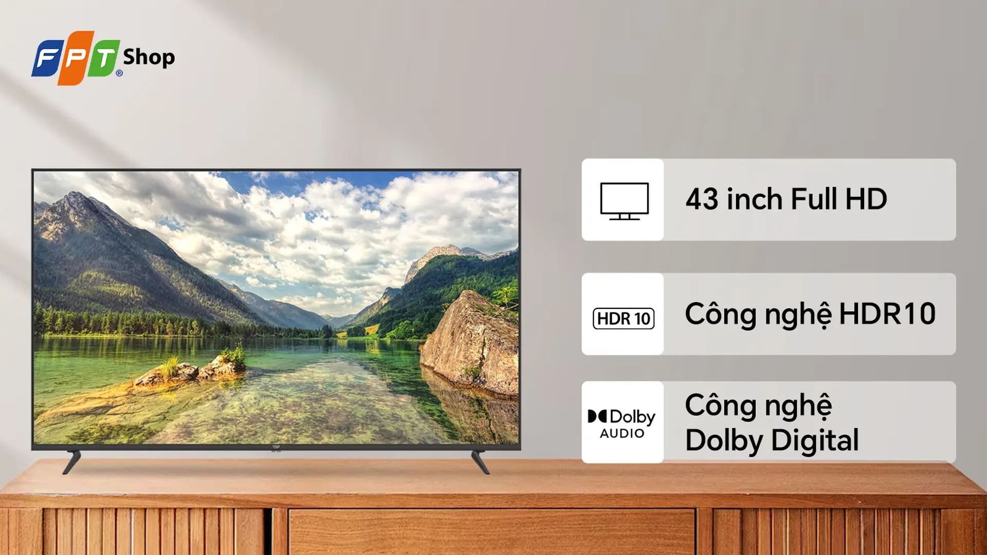 VSP Google TV 43 inch Full HD VUA43GSF02