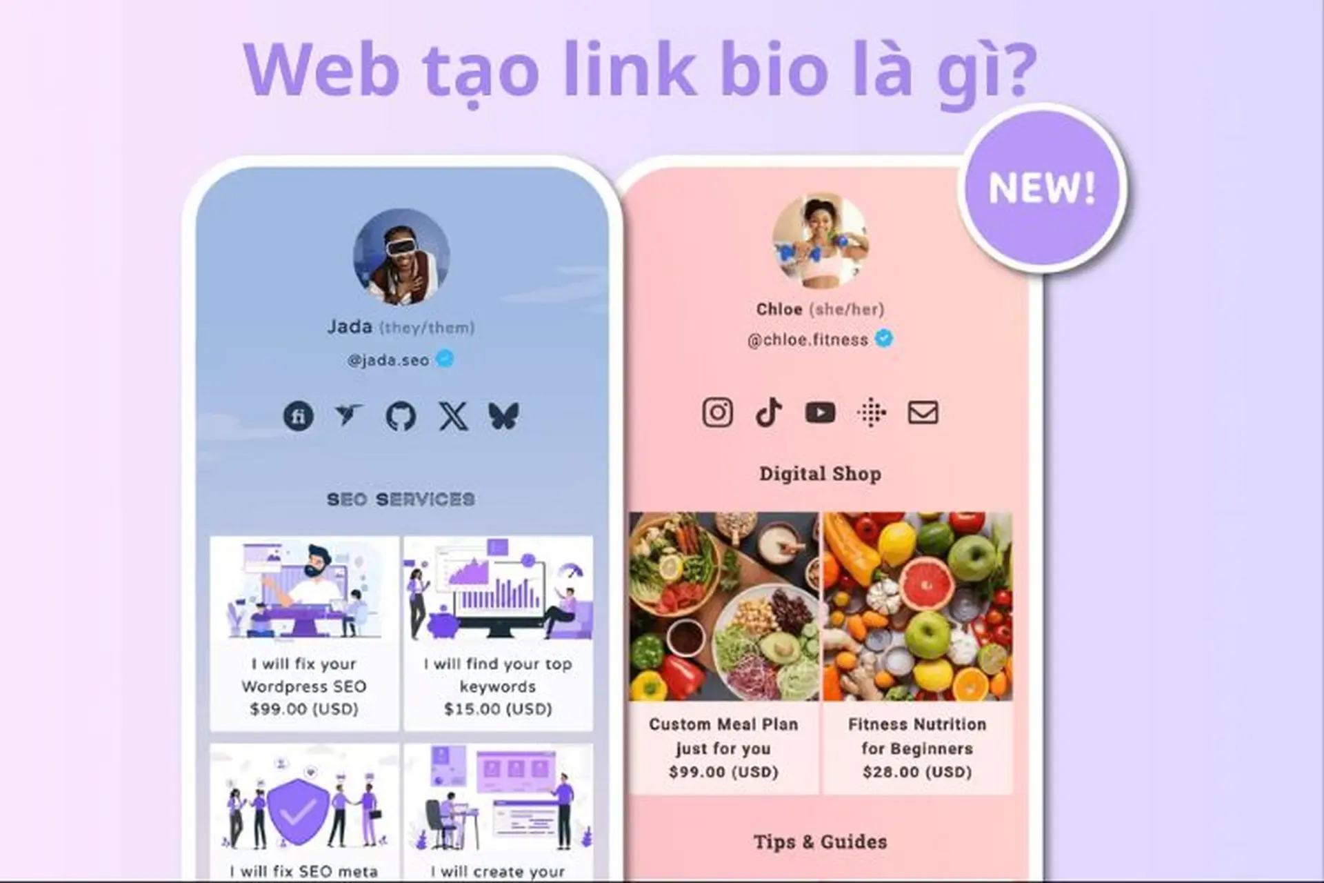 Web tạo link bio là gì? Top nền tảng tạo link bio miễn phí và dễ sử dụng