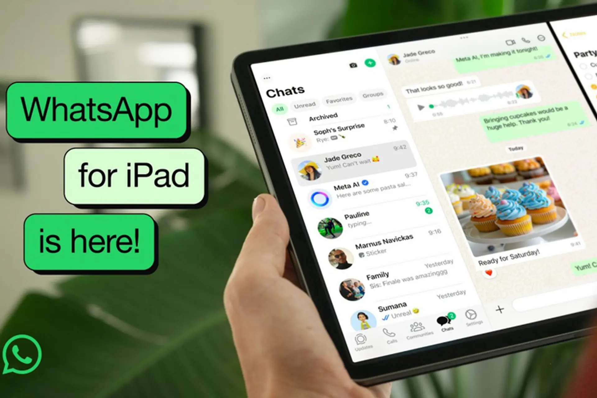 WhatsApp chính thức có mặt trên iPad sau nhiều năm chờ đợi