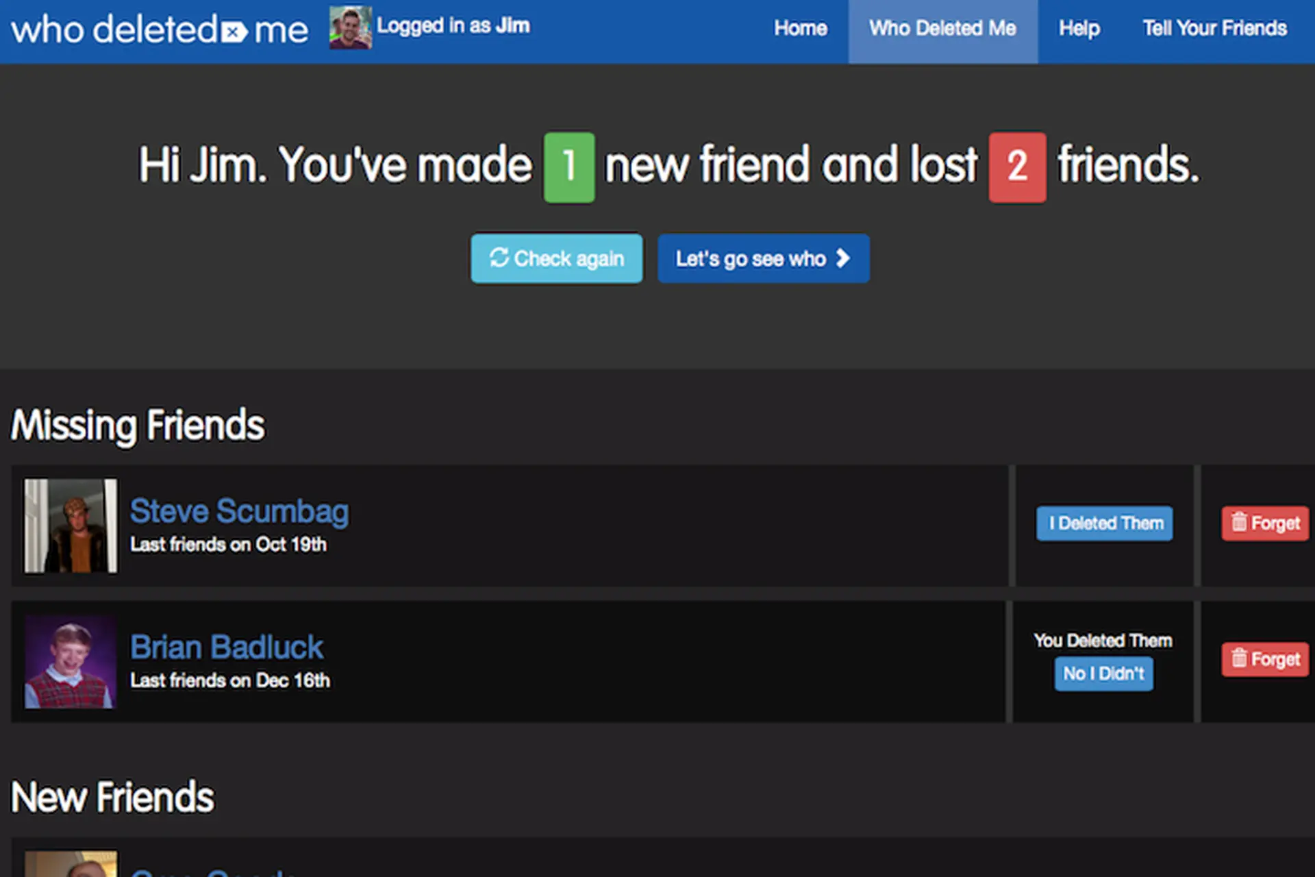 Who Deleted Me: Tải công cụ để biết người đã huỷ kết bạn với bạn, kiểm tra ngay