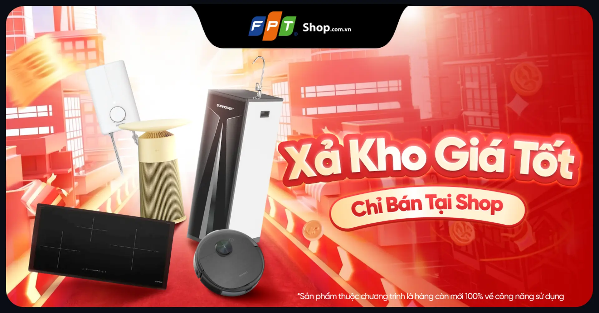Xả kho giá tốt, chỉ bán tại shop: Giảm đến 50%, bảo hành chính hãng