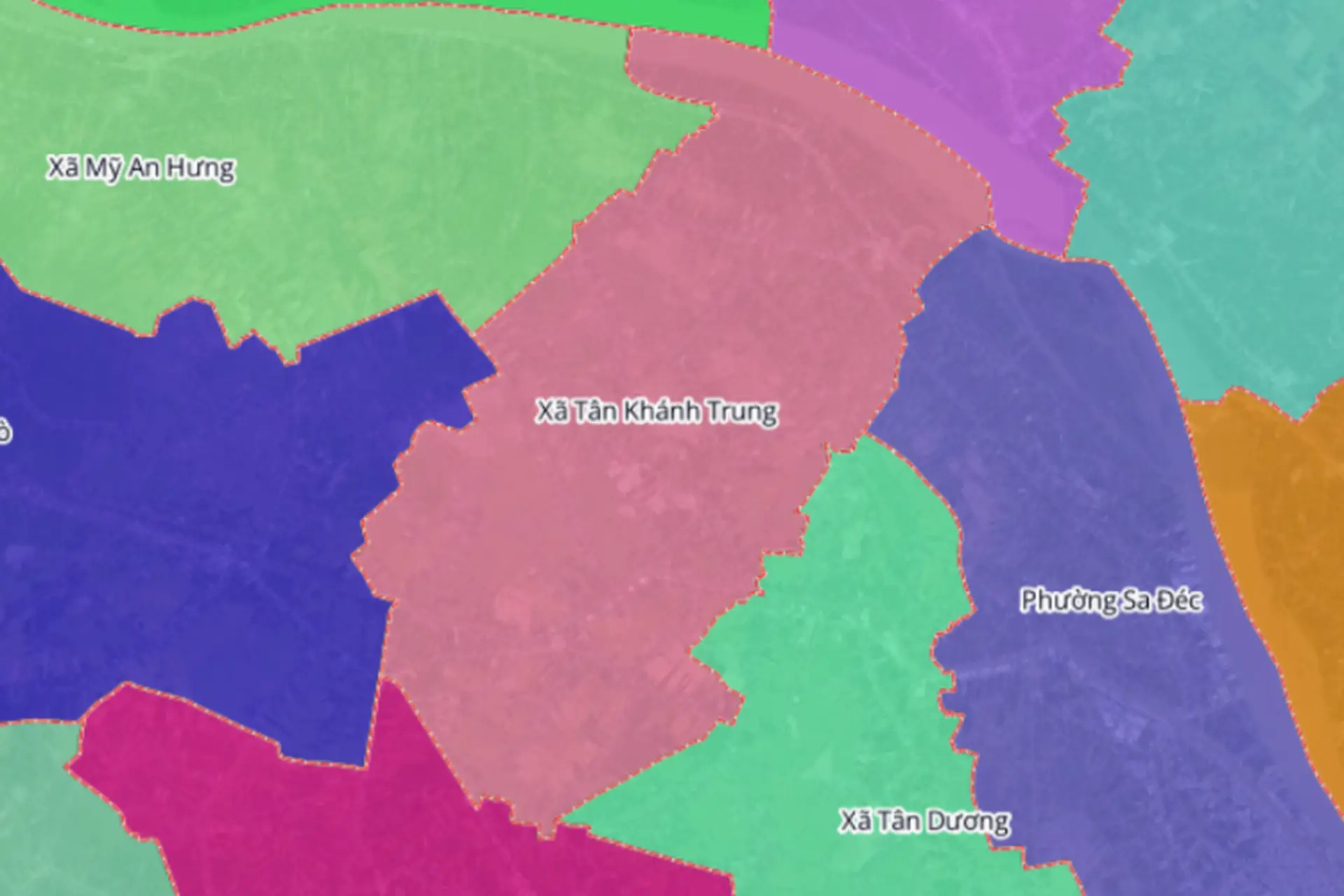 Xã Tân Khánh Trung của Đồng Tháp: Tiềm năng phát triển nông nghiệp và công nghiệp