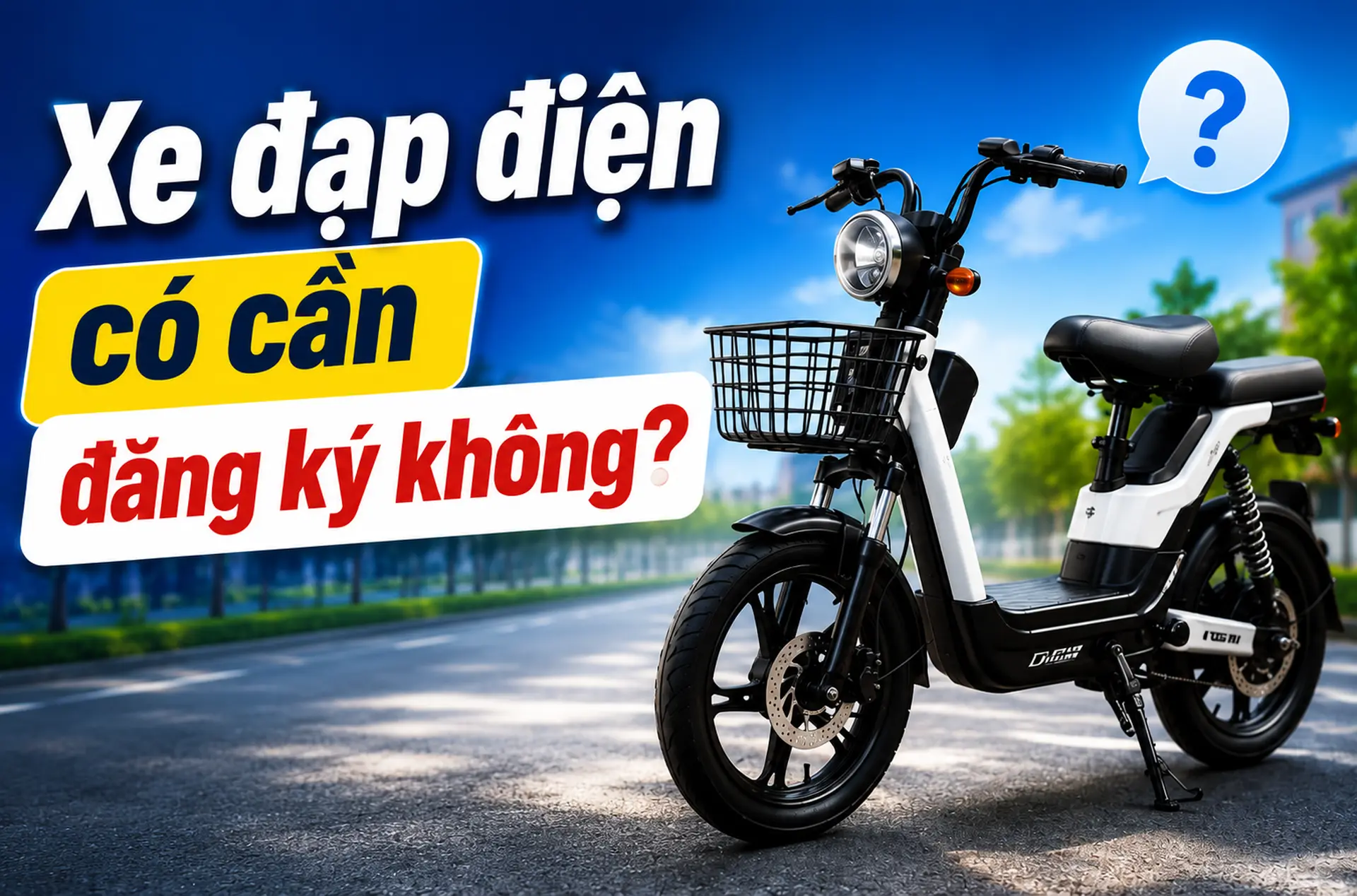 Xe đạp điện có cần đăng ký không? Giải đáp chi tiết theo quy định mới nhất hiện nay
