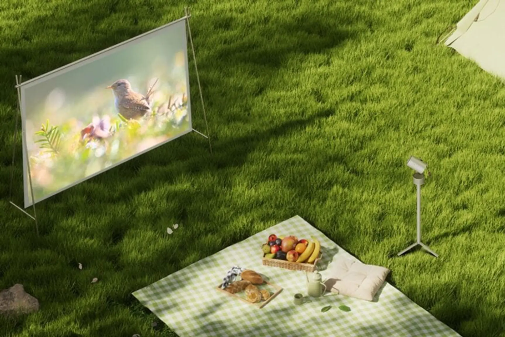 Xgimi ra mắt màn chiếu di động 70 inch – biến mọi nơi thành rạp phim ngoài trời