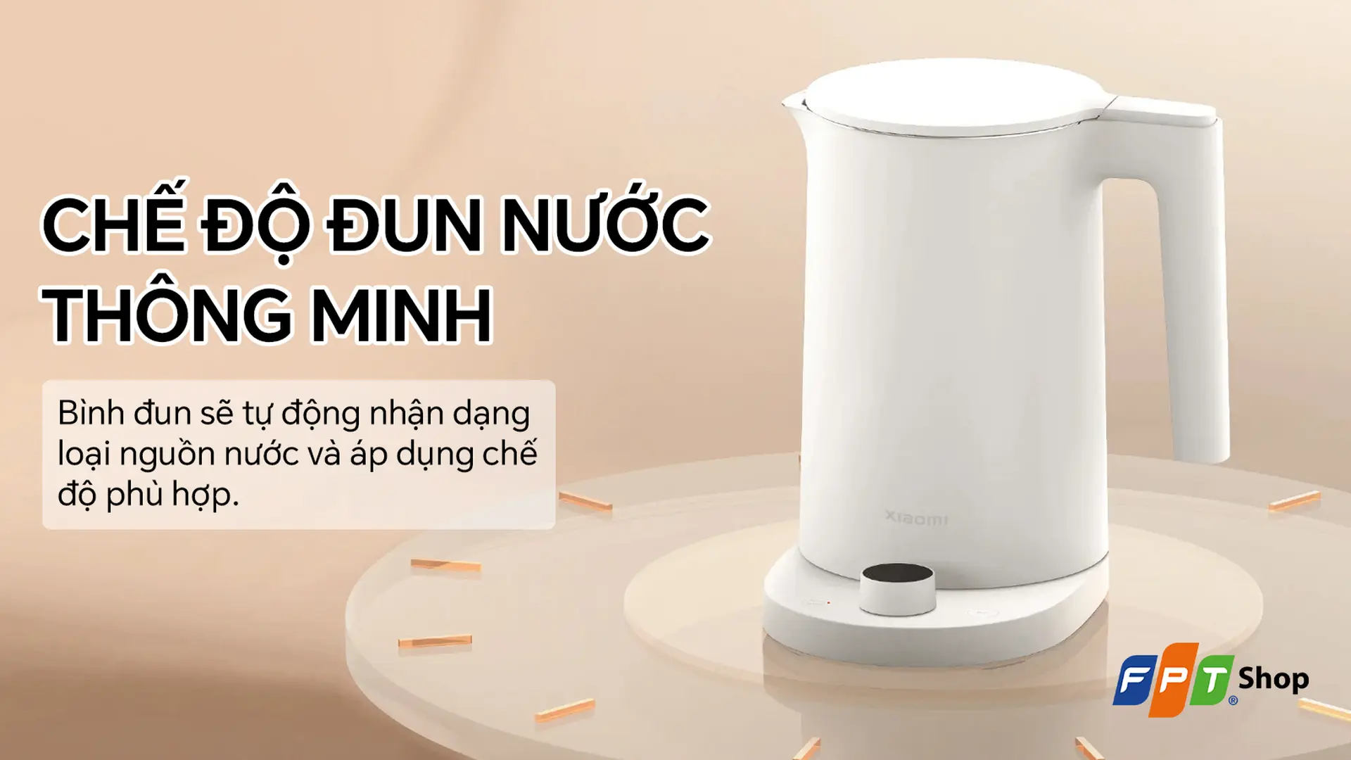 Bình đun siêu tốc Xiaomi 1.7 lít Kettle 2 Pro