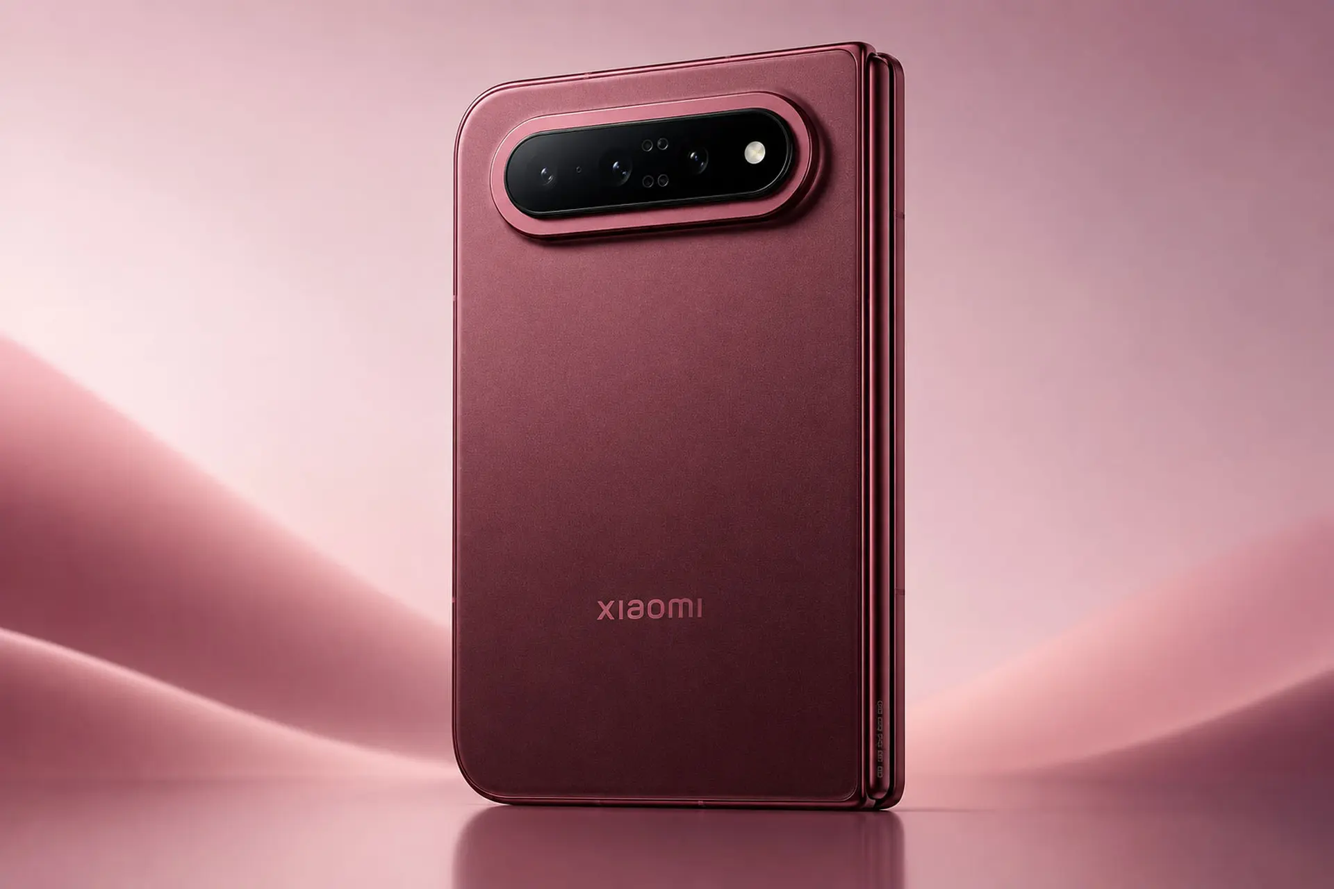 Xiaomi 18 Fold bất ngờ lộ ảnh thực tế: Cụm camera ngang, dùng chip XRING O3 tự phát triển