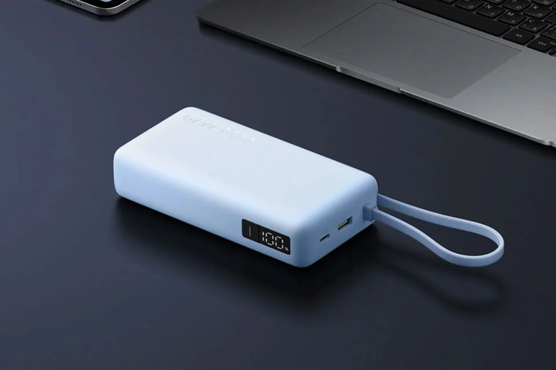 Xiaomi 67W Power Bank 20000 ra mắt: Sạc nhanh 67 W, tích hợp cáp USB-C khỏi lo quên dây