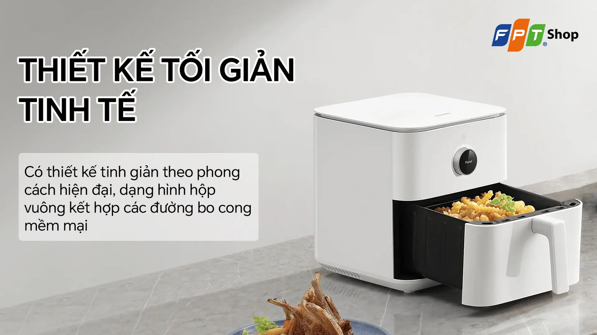 Nồi chiên không dầu Xiaomi 6.5 lít Smart Air Fryer