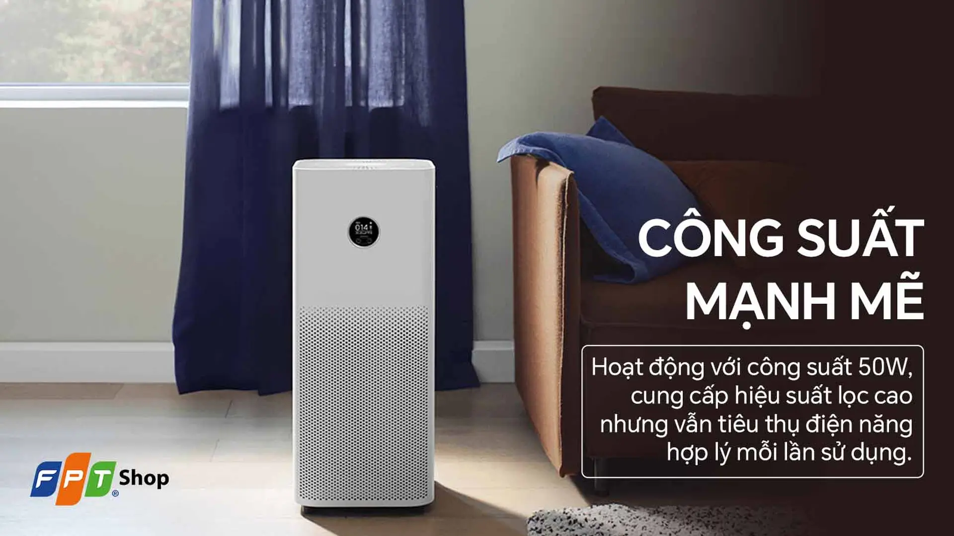 Máy lọc không khí Xiaomi Smart Air Purifier 4 Pro (BHR8949GL) 50W