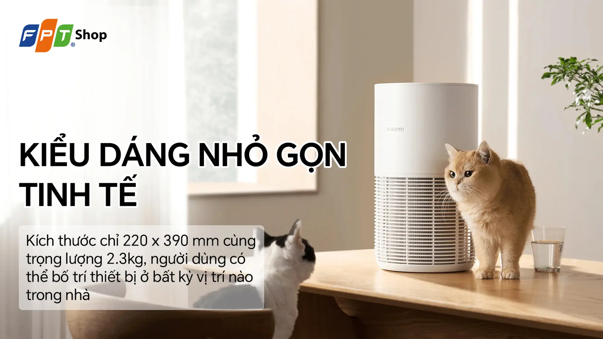 Máy lọc không khí Xiaomi Smart Air Purifier Pet Care EU (BHR9969EU) 27W