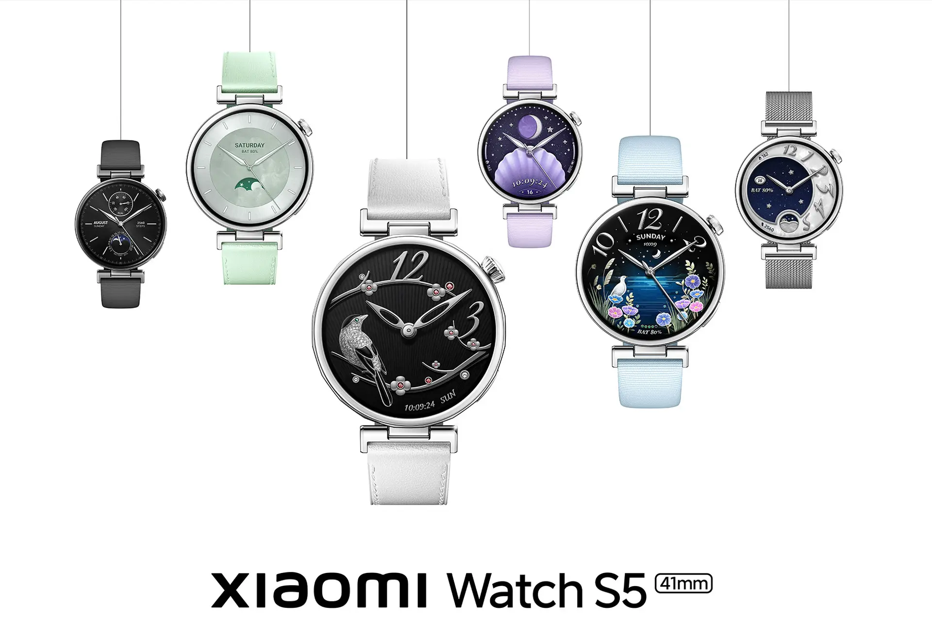 Xiaomi Watch S5 41 mm ra mắt: Đo tia UV ngay trên cổ tay, hơn 150 chế độ luyện tập
