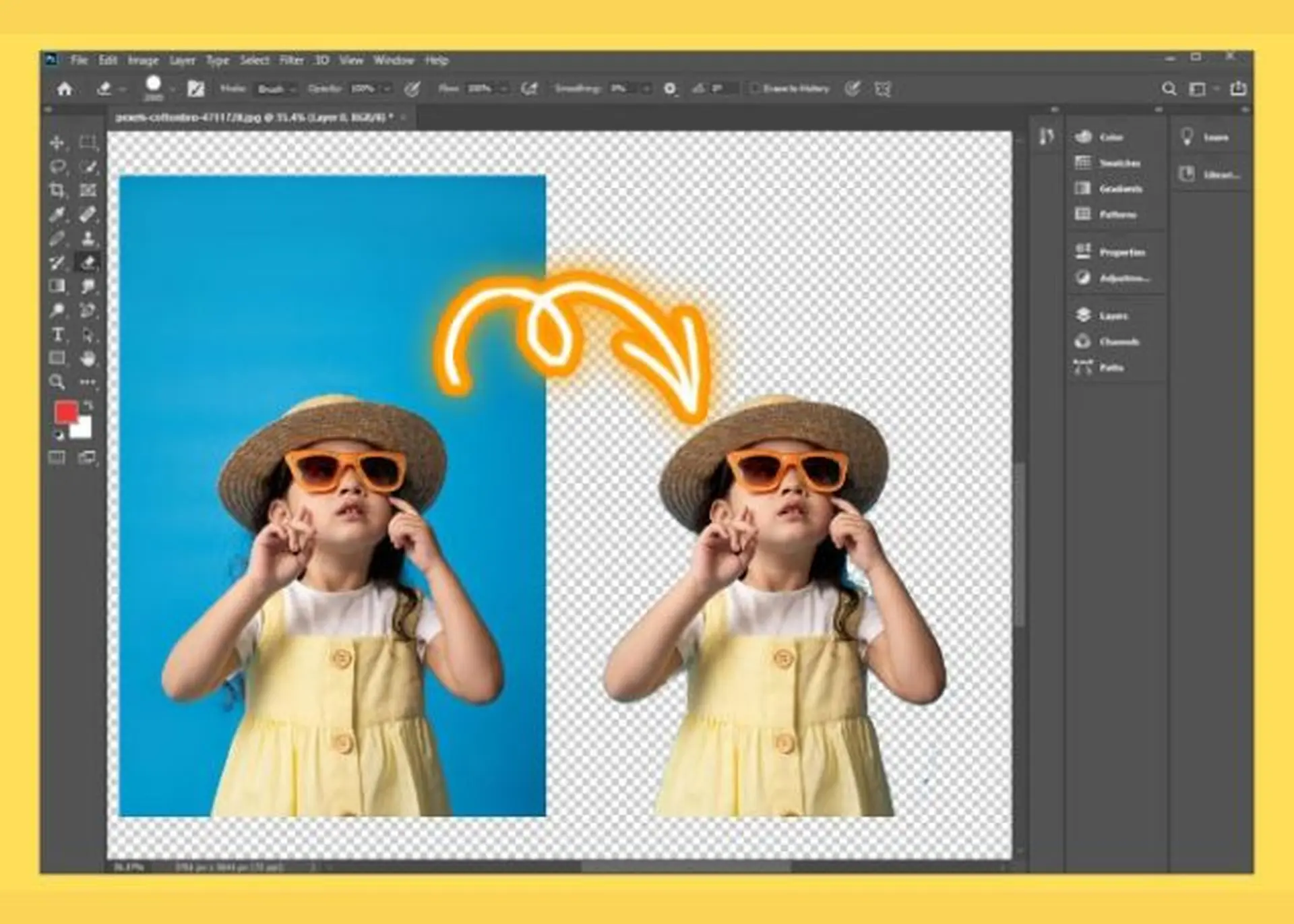 Cách xóa phông online đơn giản, nhanh chóng và hiệu quả nhất chỉ với vài bước