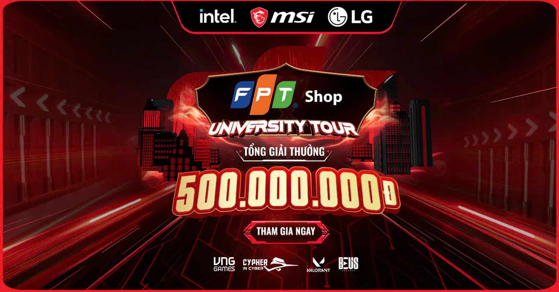 THỂ LỆ GIẢI ĐẤU FPT SHOP UNIVERSITY TOUR 2024 