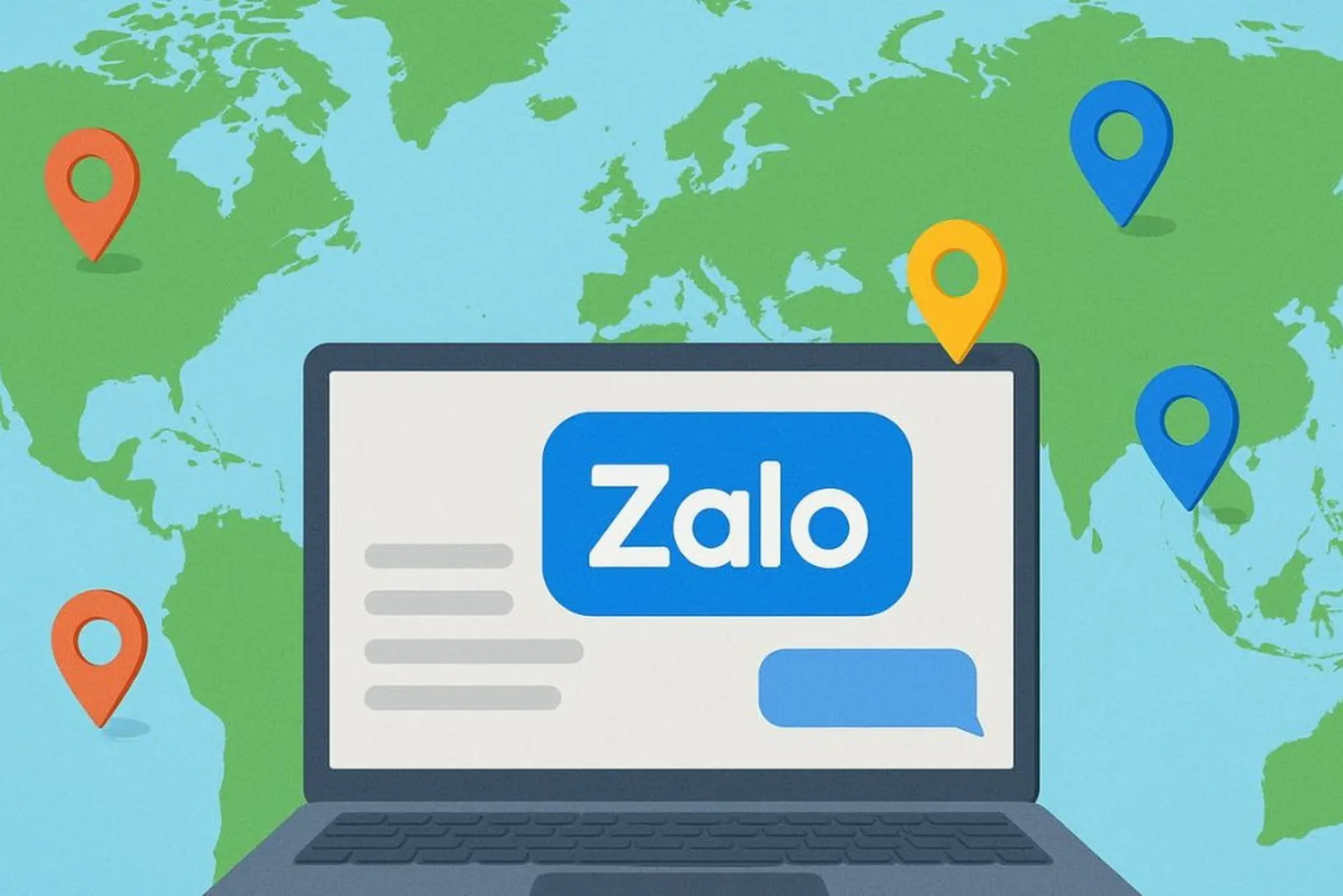 Zalo được sử dụng ở những nước nào và cách dùng hiệu quả, không lo mất kết nối