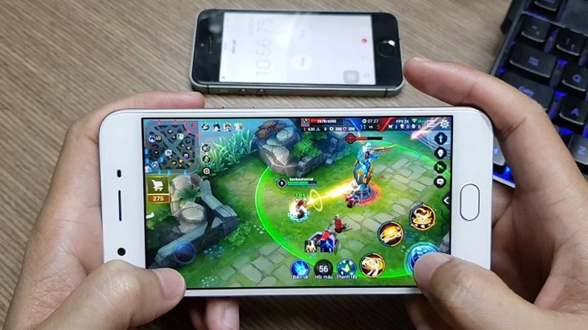 Đánh giá khả năng chơi game trên OPPO F3 Lite (A57)