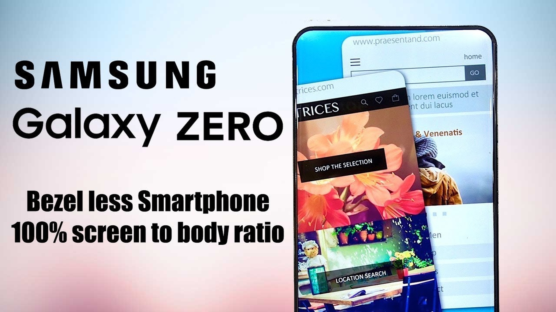 Samsung đang thử nghiệm nguyên mẫu smartphone có camera selfie ẩn dưới màn hình