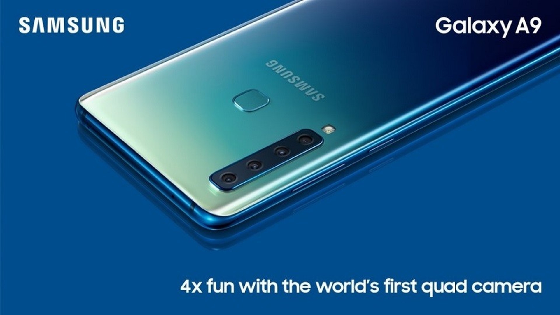 Smartphone 4 camera Galaxy A9 (2018) sẽ được ra mắt tại Trung Quốc vào ngày 24/10