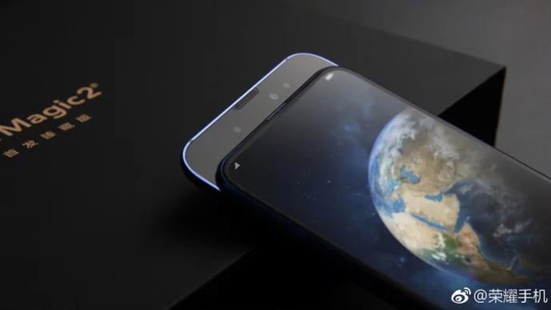 Honor Magic 2 lộ ảnh chính thức với 2 phiên bản màu gradient Xanh và Đỏ