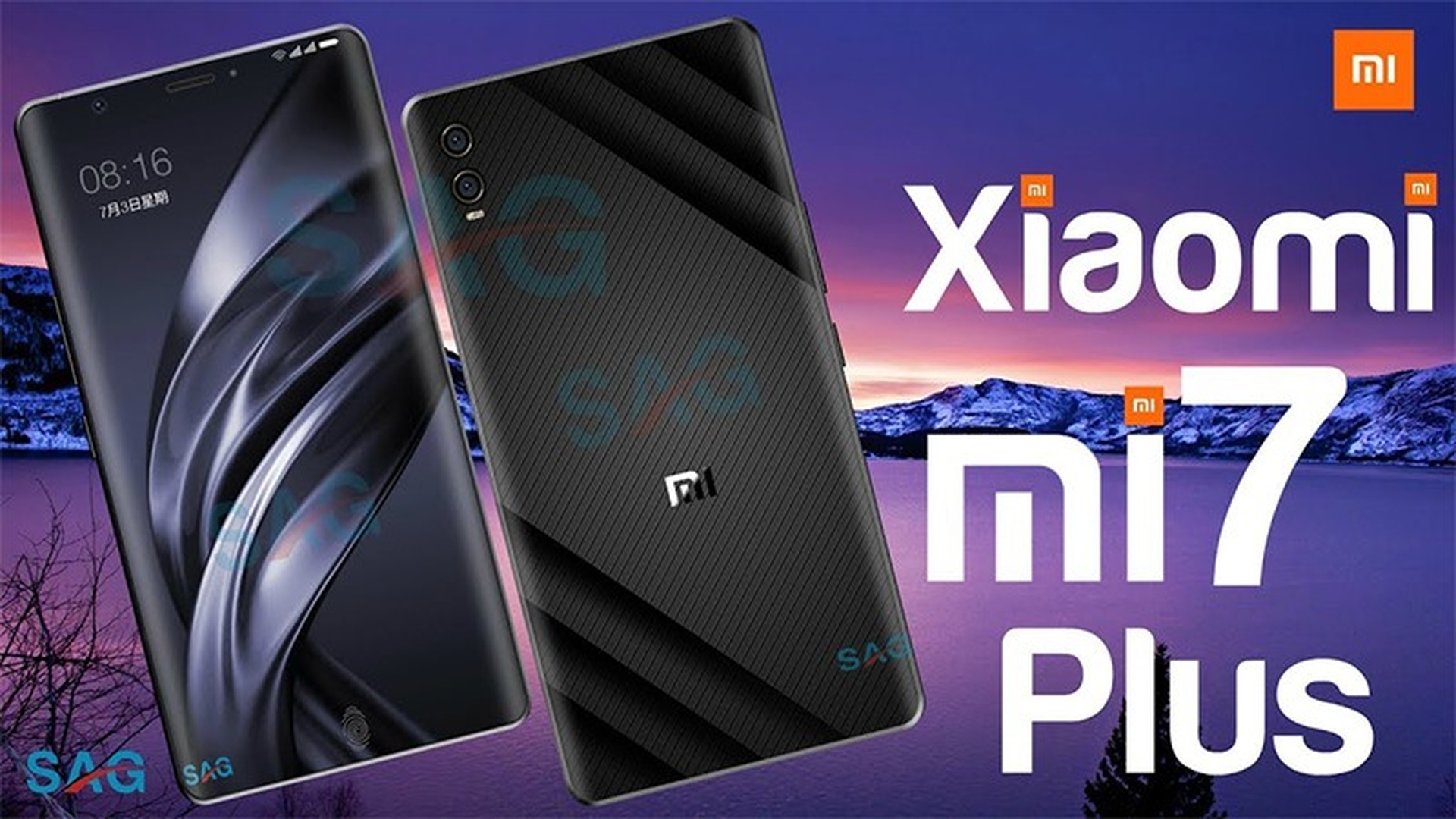 Xiaomi Mi 7 Plus có thể được tích hợp cảm biến vân tay dưới màn hình