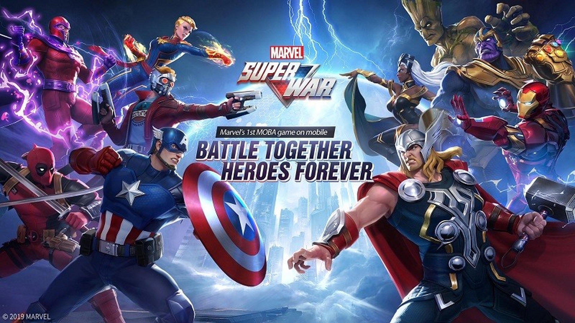 Marvel Super War chính thức ra mắt người chơi toàn cầu