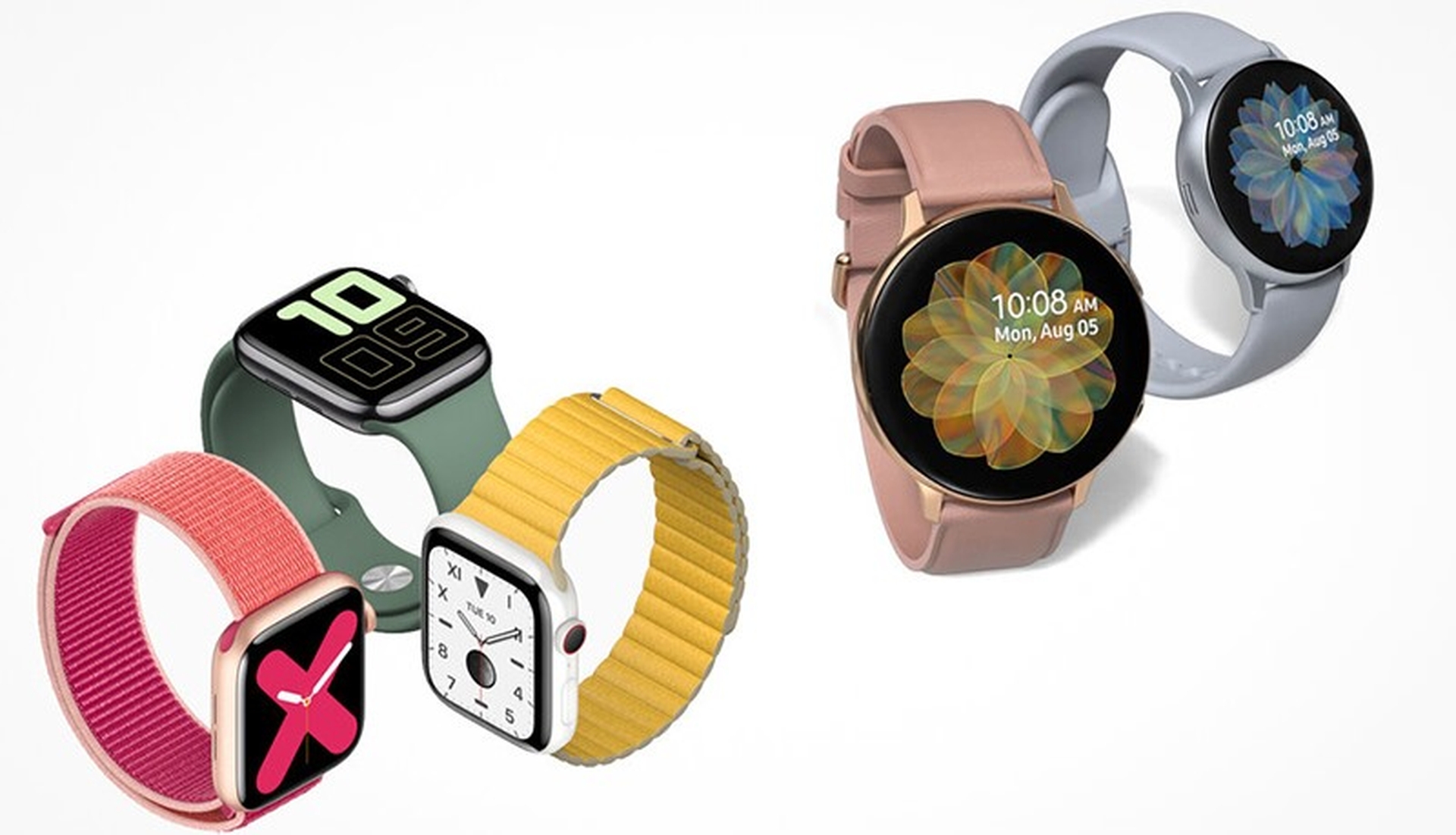 Apple watch 5 vs samsung active 2 clearance