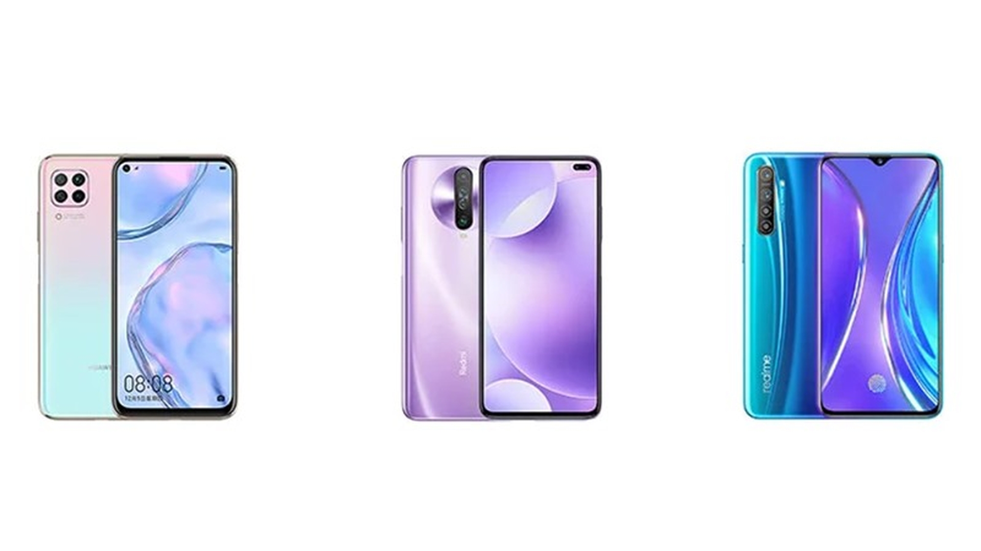 So sánh điện thoại Huawei với Realme