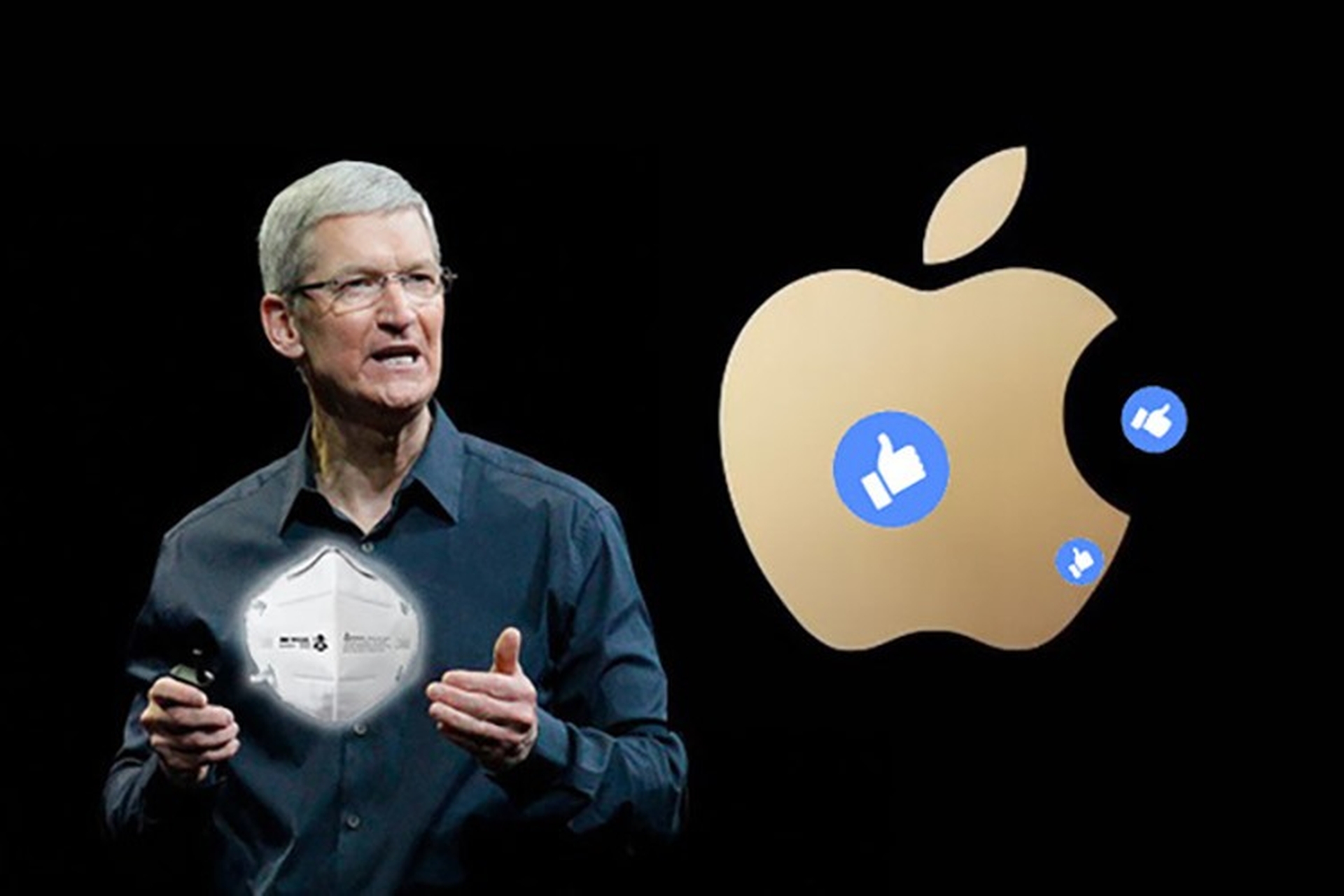 Apple tặng hàng triệu khẩu trang N95 cho nhân viên y tế tại Mỹ và châu Âu