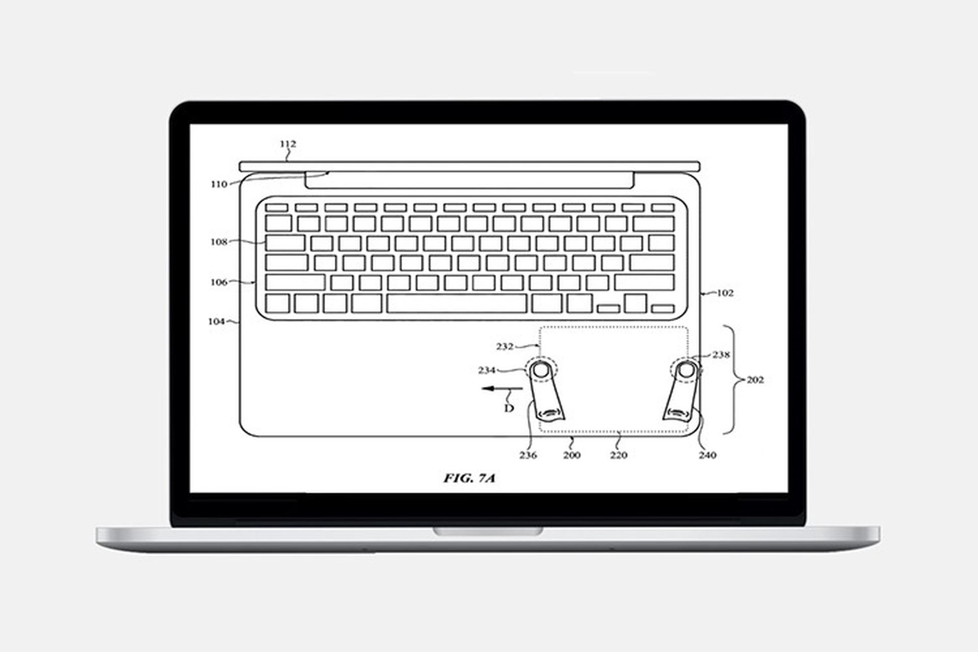 Trong tương lai, MacBook sẽ được tích hợp trackpad ảo?