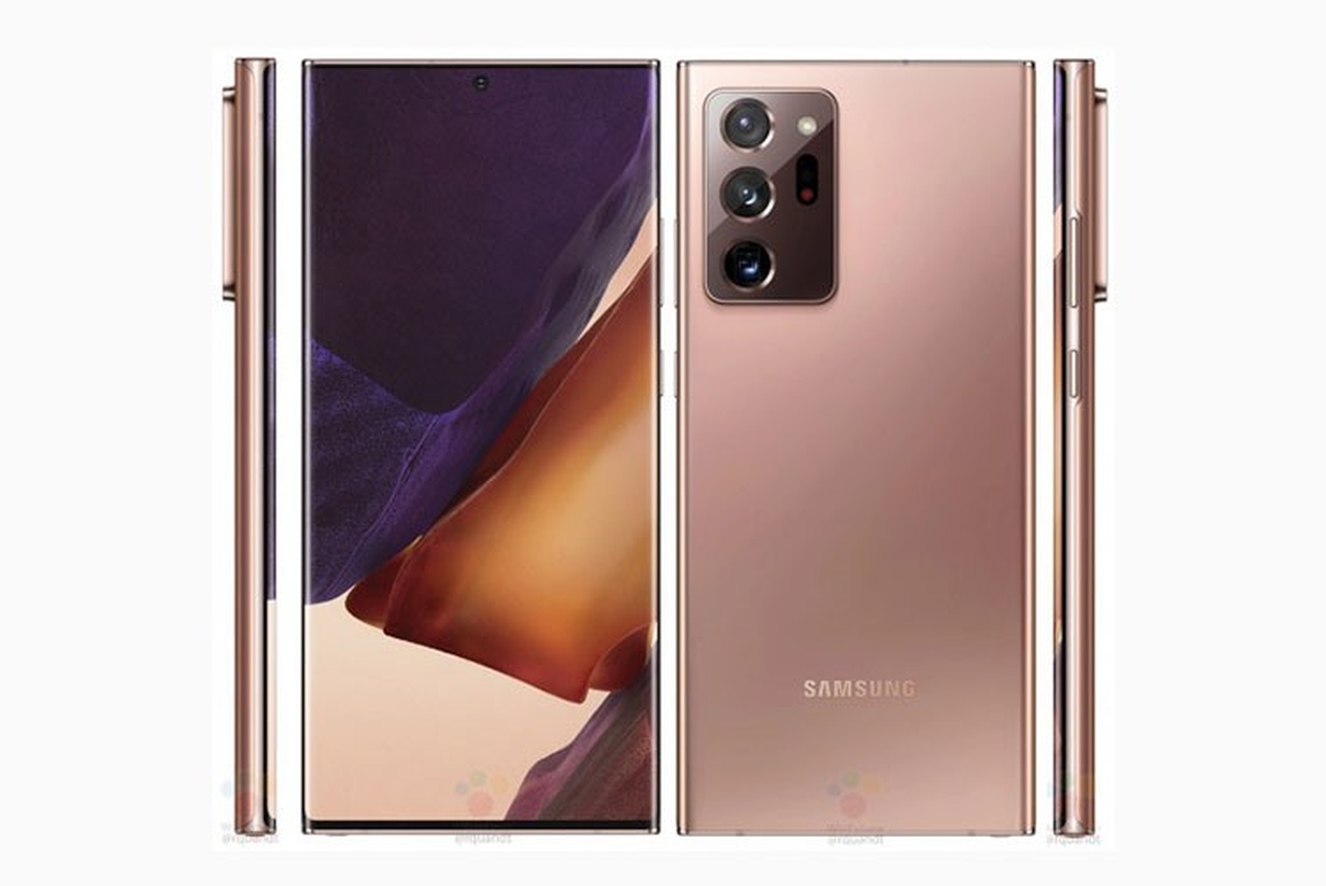 Samsung Galaxy Note 20 Ultra lộ ảnh kèm cấu hình chi tiết trước ngày ra mắt