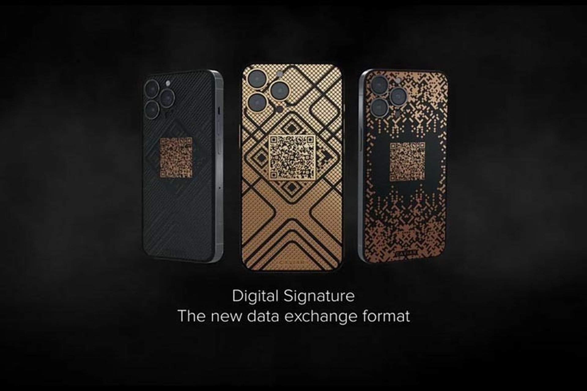 Tròn mắt trước ý tưởng iPhone 13 Pro mạ vàng, tích hợp mã QR ở mặt lưng