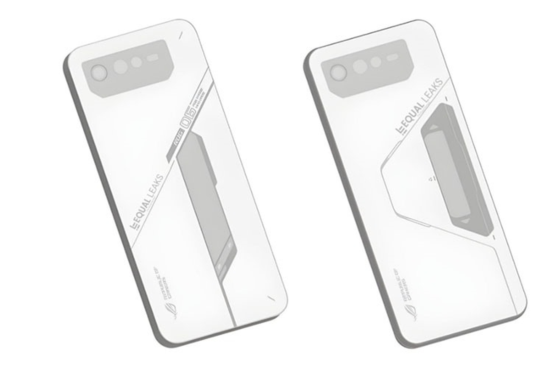 Rò rỉ ảnh render 2D của ASUS ROG Phone 6 và ROG Phone 6S Pro