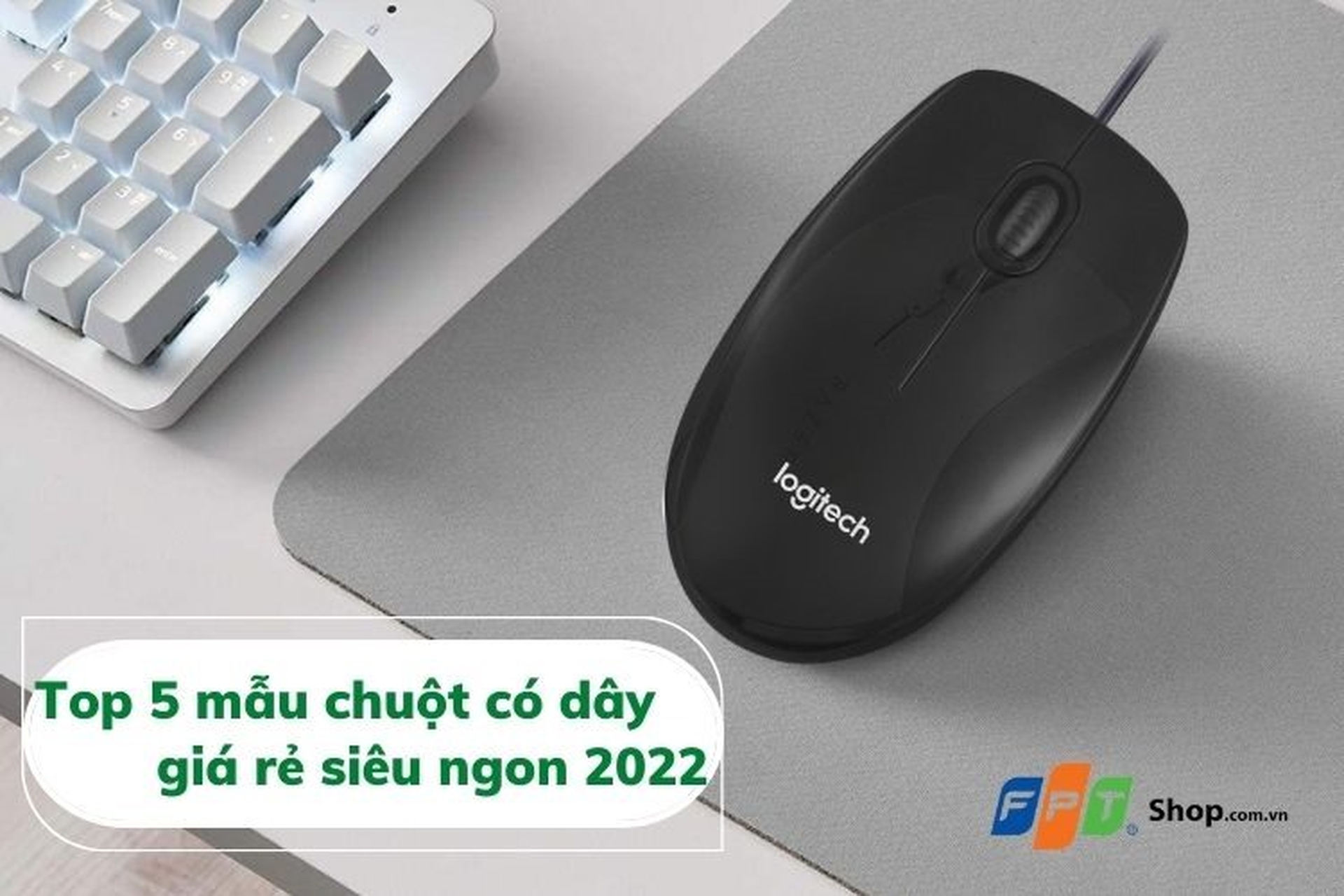 Gợi ý 5 mẫu chuột có dây giá rẻ nhất 2022 lại "siêu ngon"