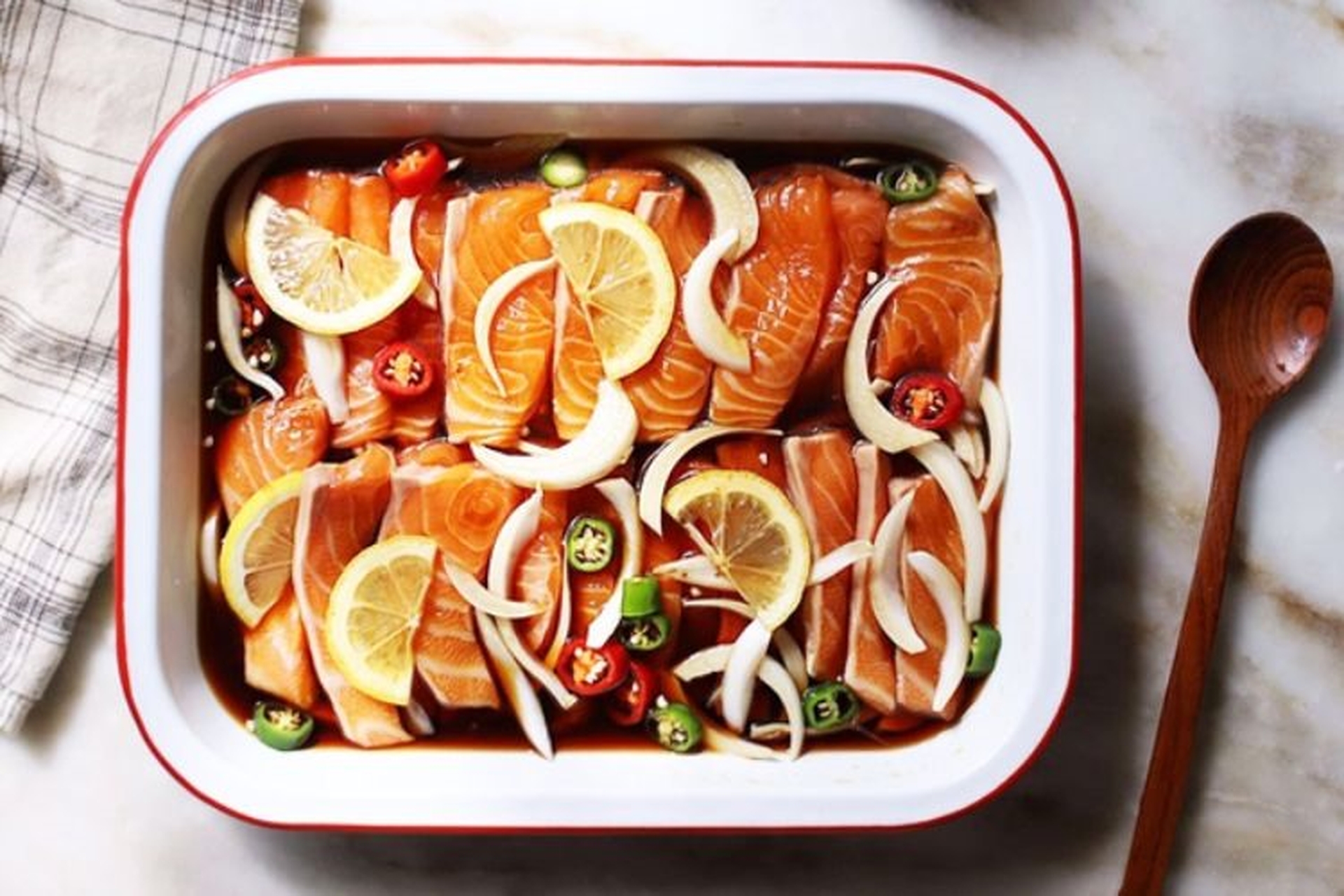 2 cách làm cá hồi ngâm tương cực ngon và bổ dưỡng như ăn tại nhà hàng Hàn Quốc
