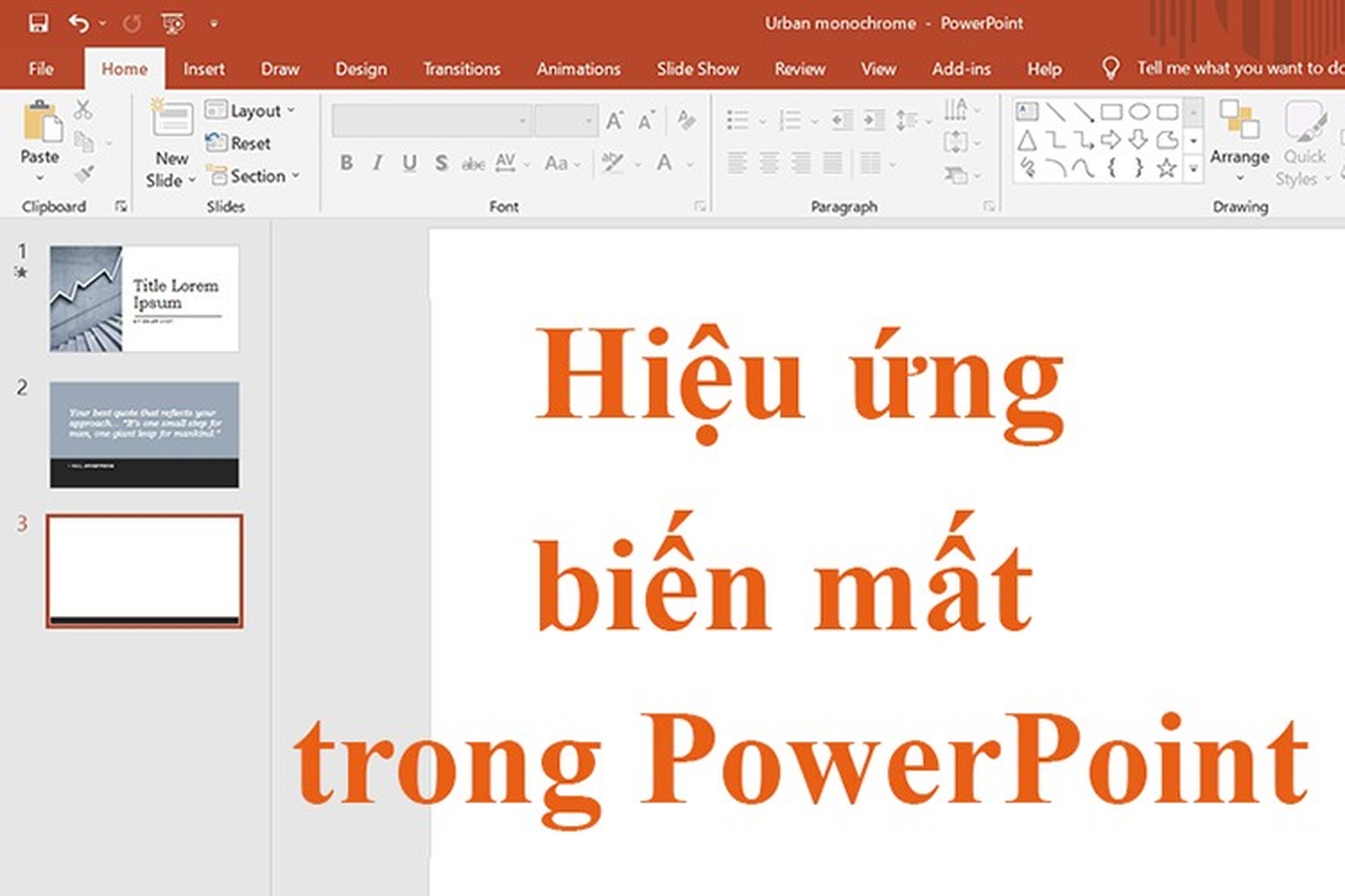 Mẹo và thủ thuật khi sử dụng hiệu ứng PowerPoint