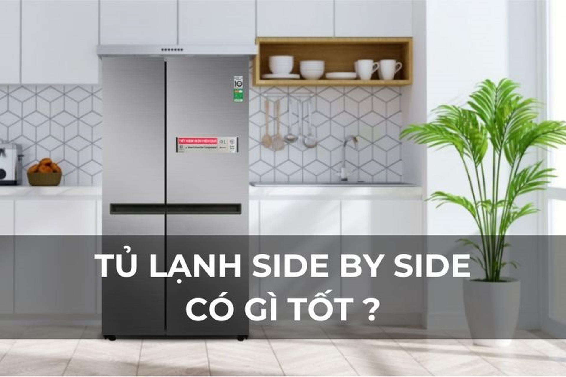 Tủ lạnh Side by Side có gì tốt không? Có nên lựa chọn tủ lạnh Side by Side hay không?