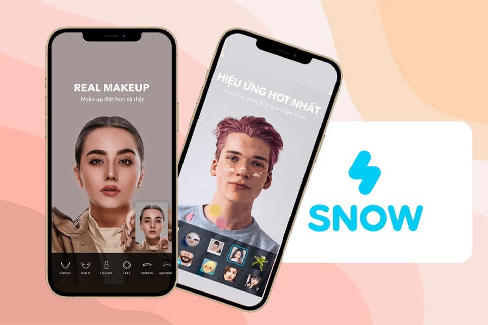 Chỉnh sửa ảnh Snow