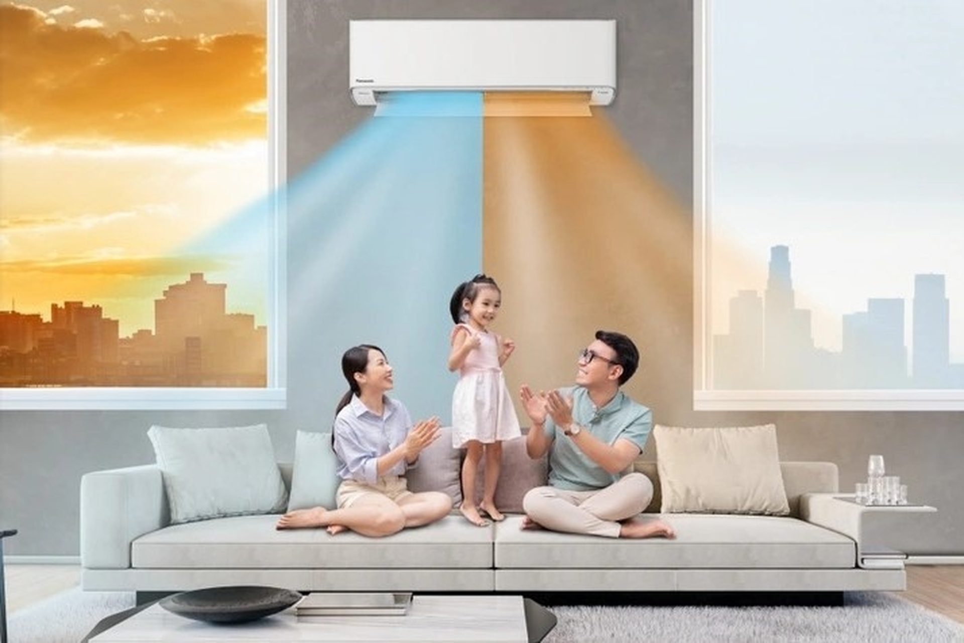 Dùng điều hoà hai chiều: làm thế nào để không khi ấm lan đều khắp phòng?