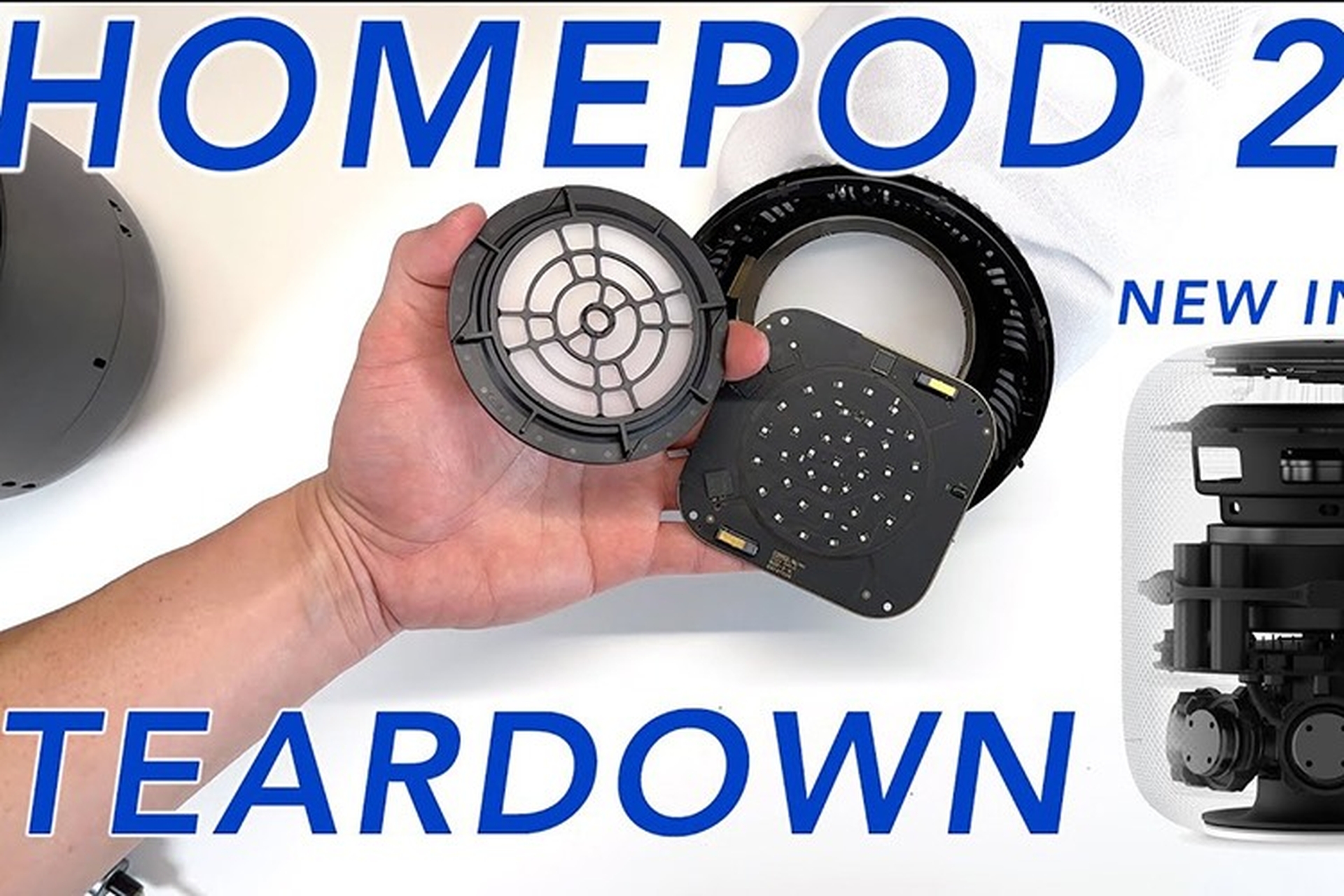 “Mổ bụng” loa HomePod 2 để khám phá các linh kiện bên trong